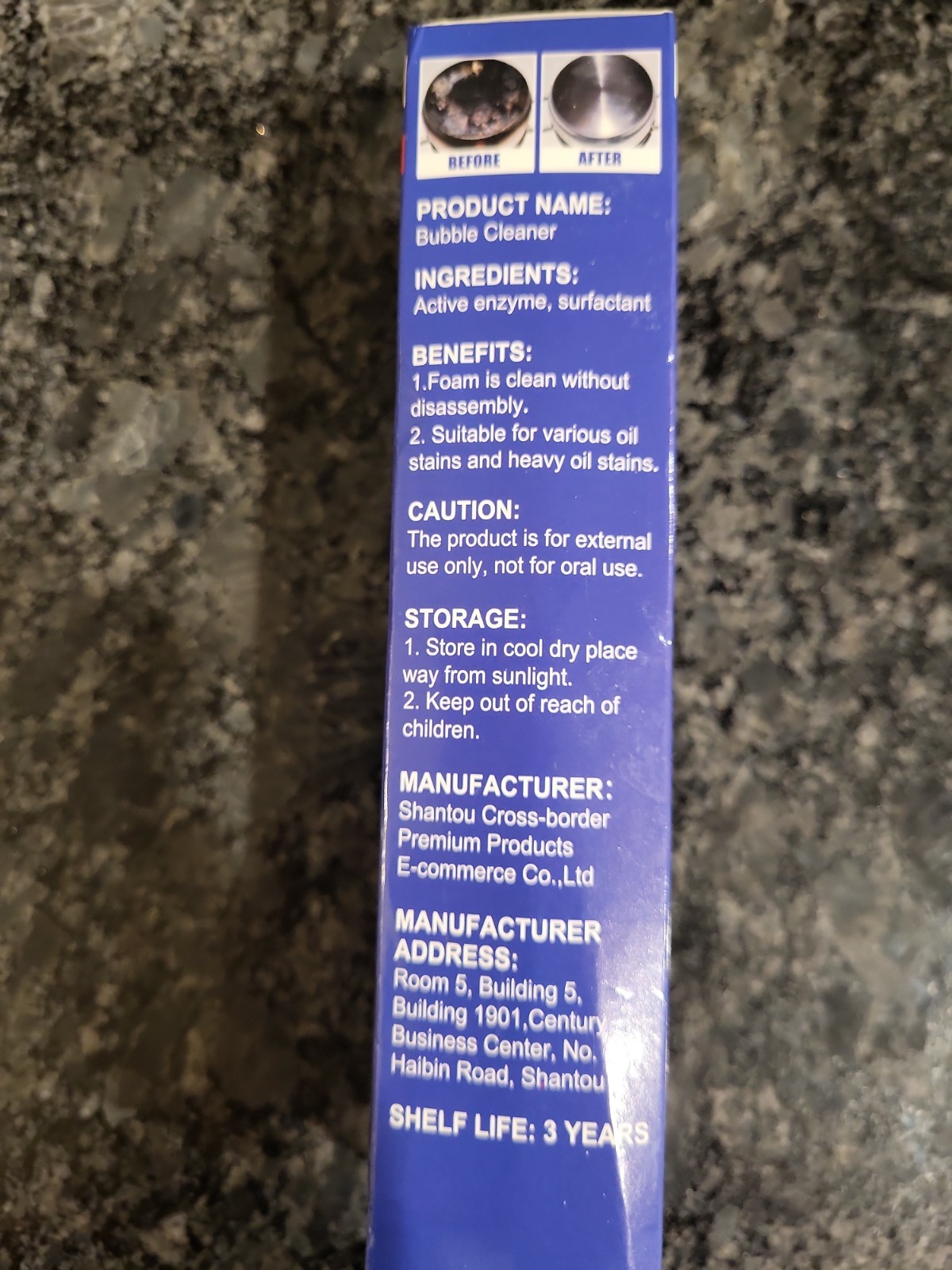 All-Purpose Foam Spray Bubble Cleaner New . Box Open. Product Not Used.