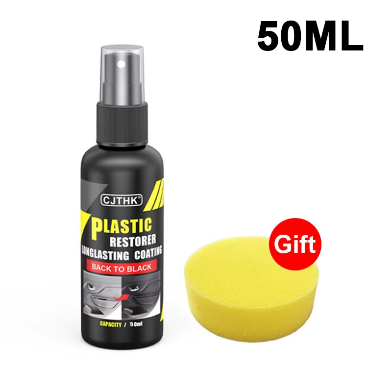 Car Plastic Restorer Trim Coating Agent Exterior Plastic & Rubber Renew