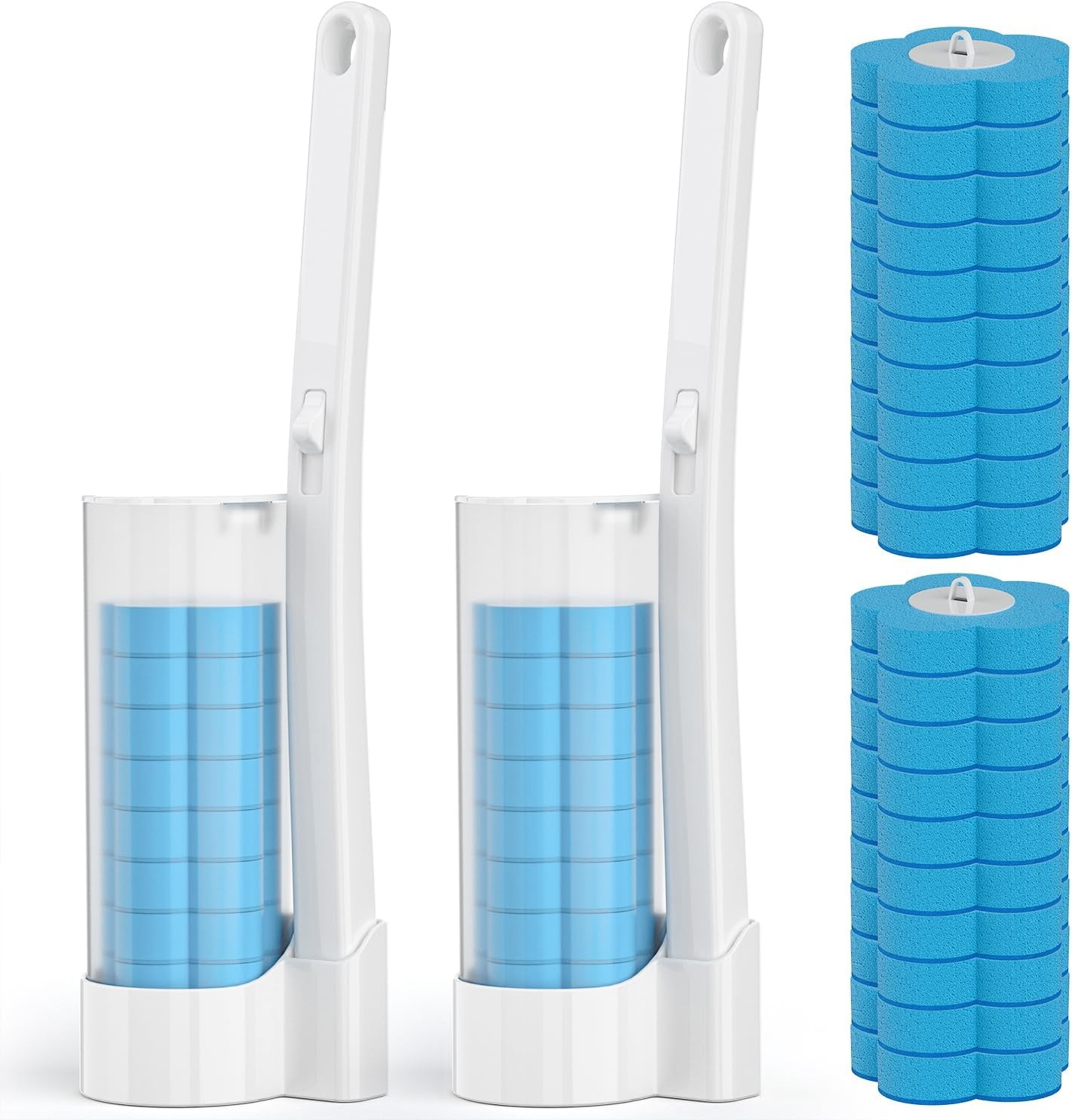 Disposable Toilet Brush Refills 20PCS Only for – Toilet Bowl Cleaner