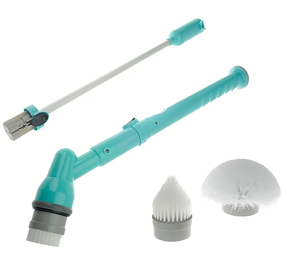 Tub & Tile Power Scrubber Electric Power Scrubber Long Extension Handle