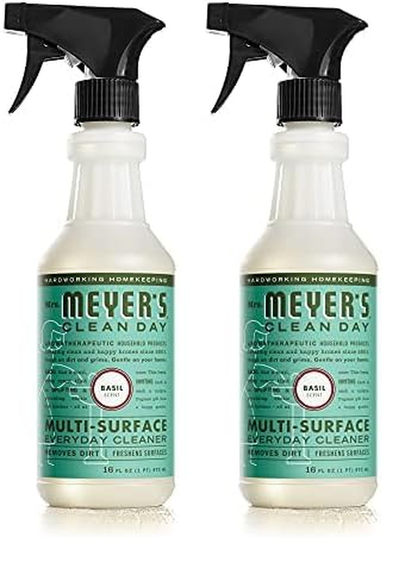 All-Purpose Cleaner Spray, Basil, 16 Fl. Oz (Pack of 2)