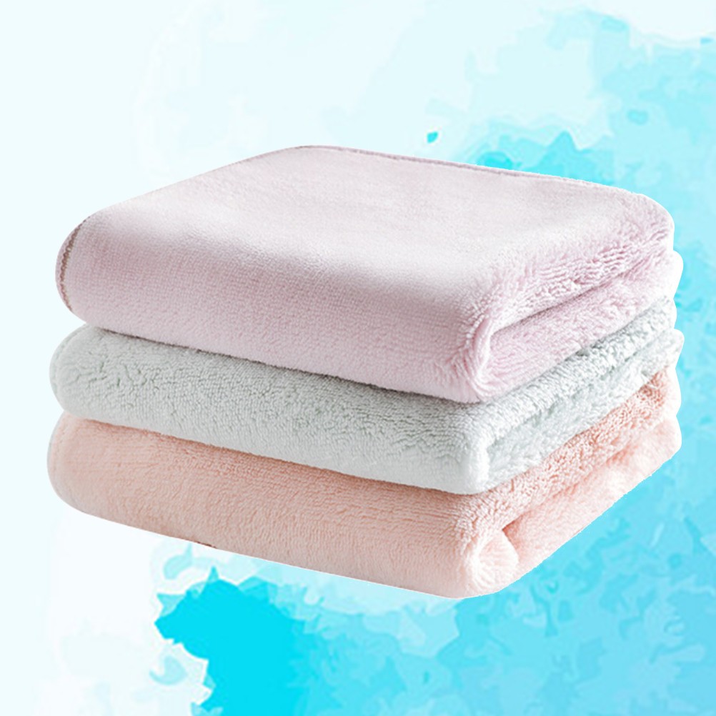 3 Pcs Ultra-absorbent Ccleaning Rags Thickened Kitchen Towels Cloth