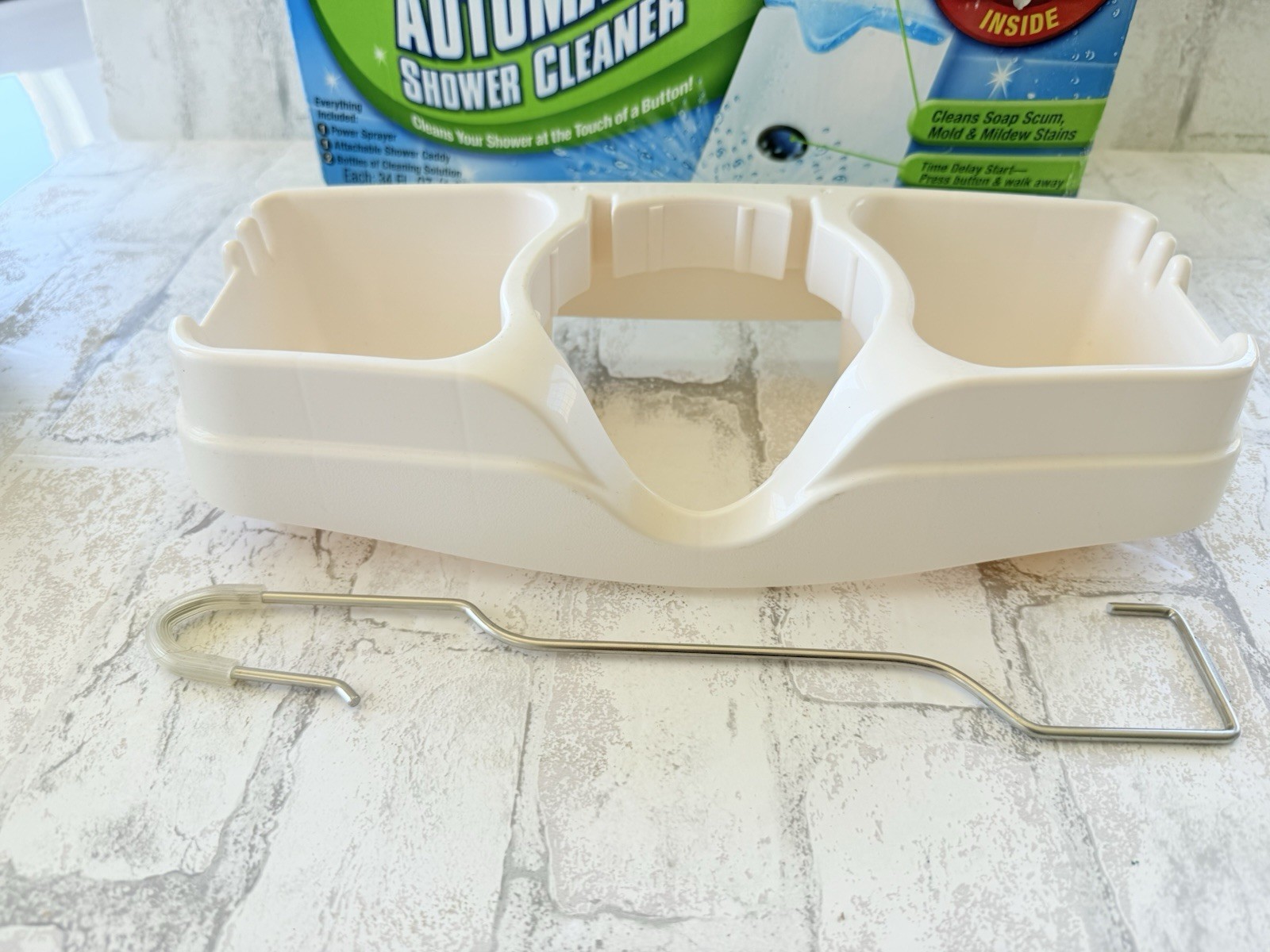 Scrubbing Bubbles Automatic Shower Cleaner Kit Shower Caddy 2 Refills