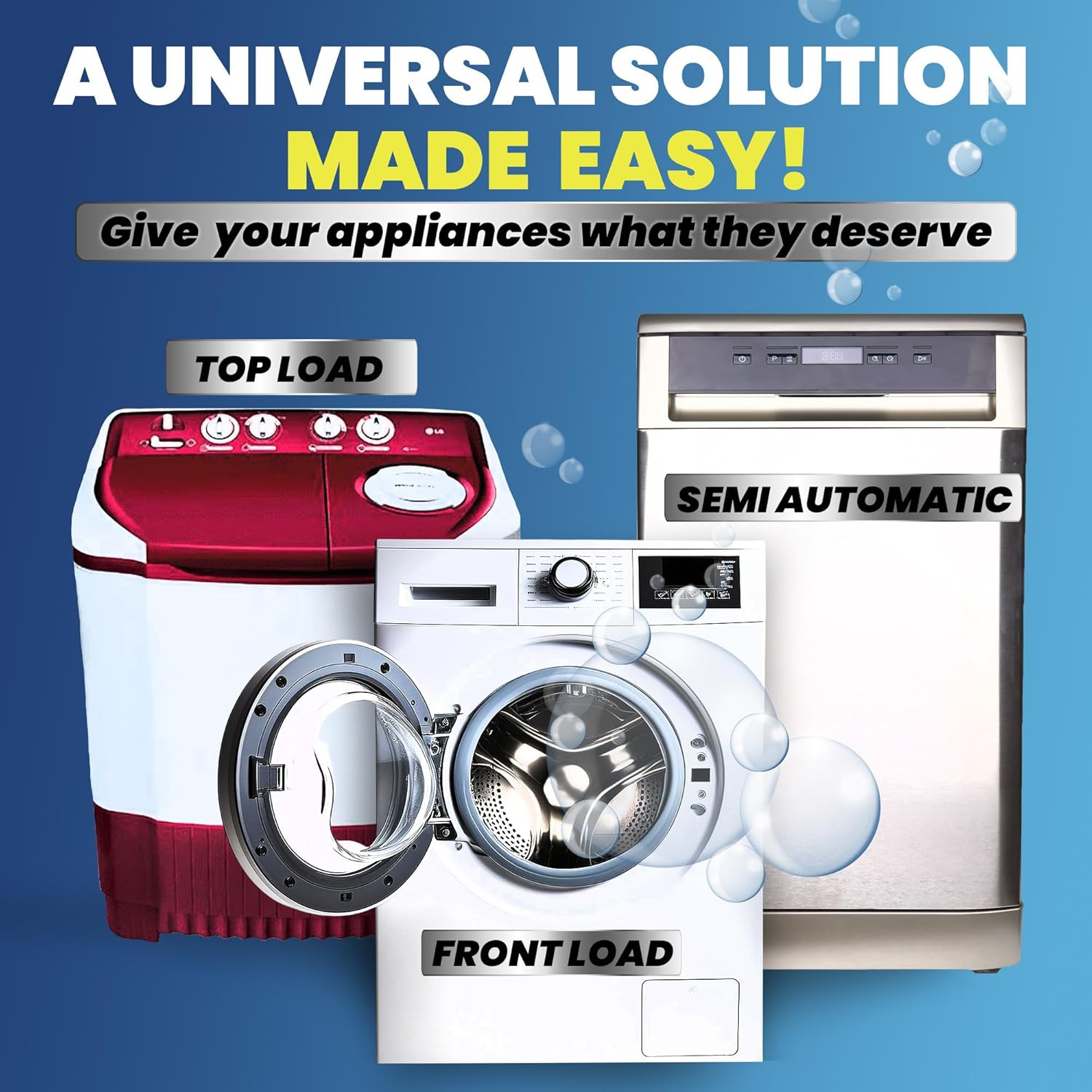 Washing Machine Cleaner Descaler 24 Pack