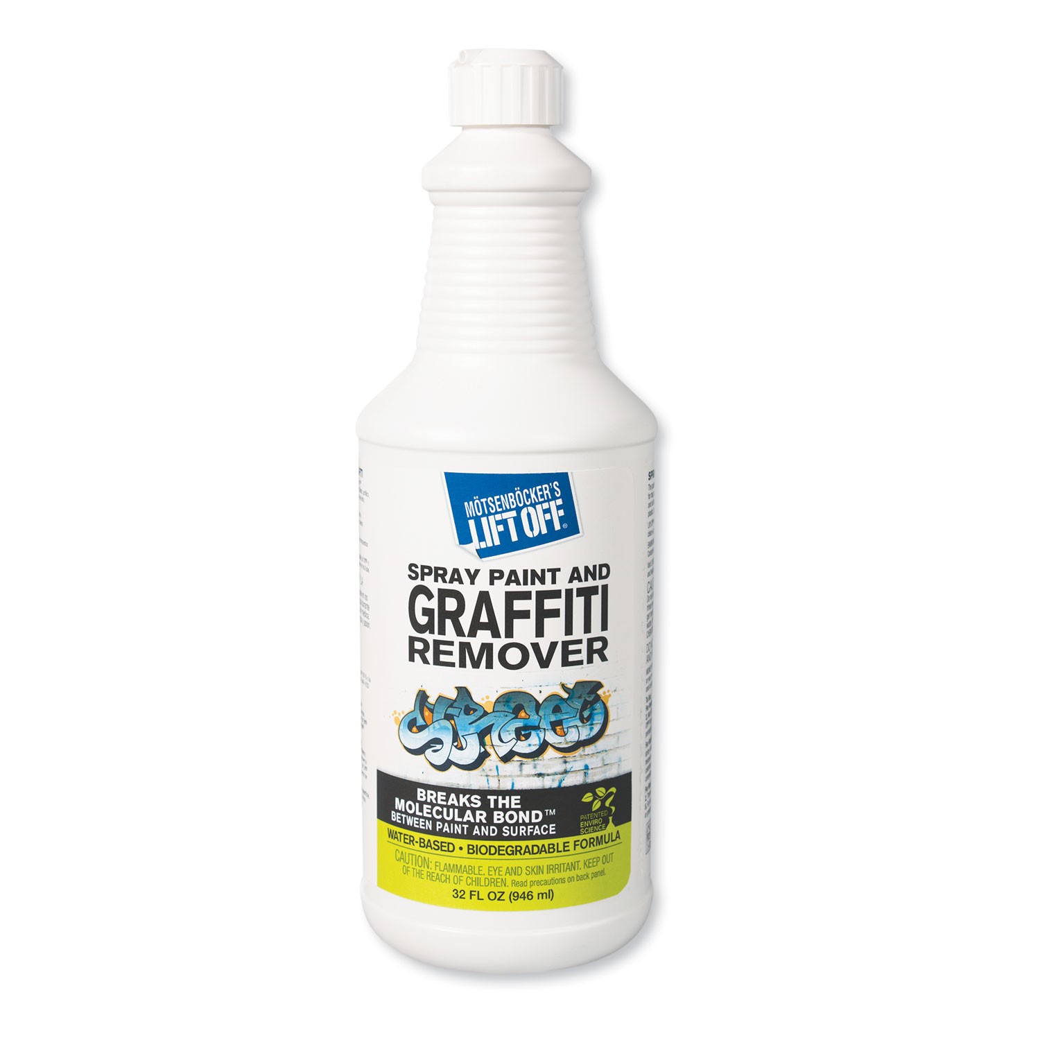Motsenbocker’s Lift-Off® 4 Spray Paint Graffiti Remover, 32oz, Bottle, 6/Carton