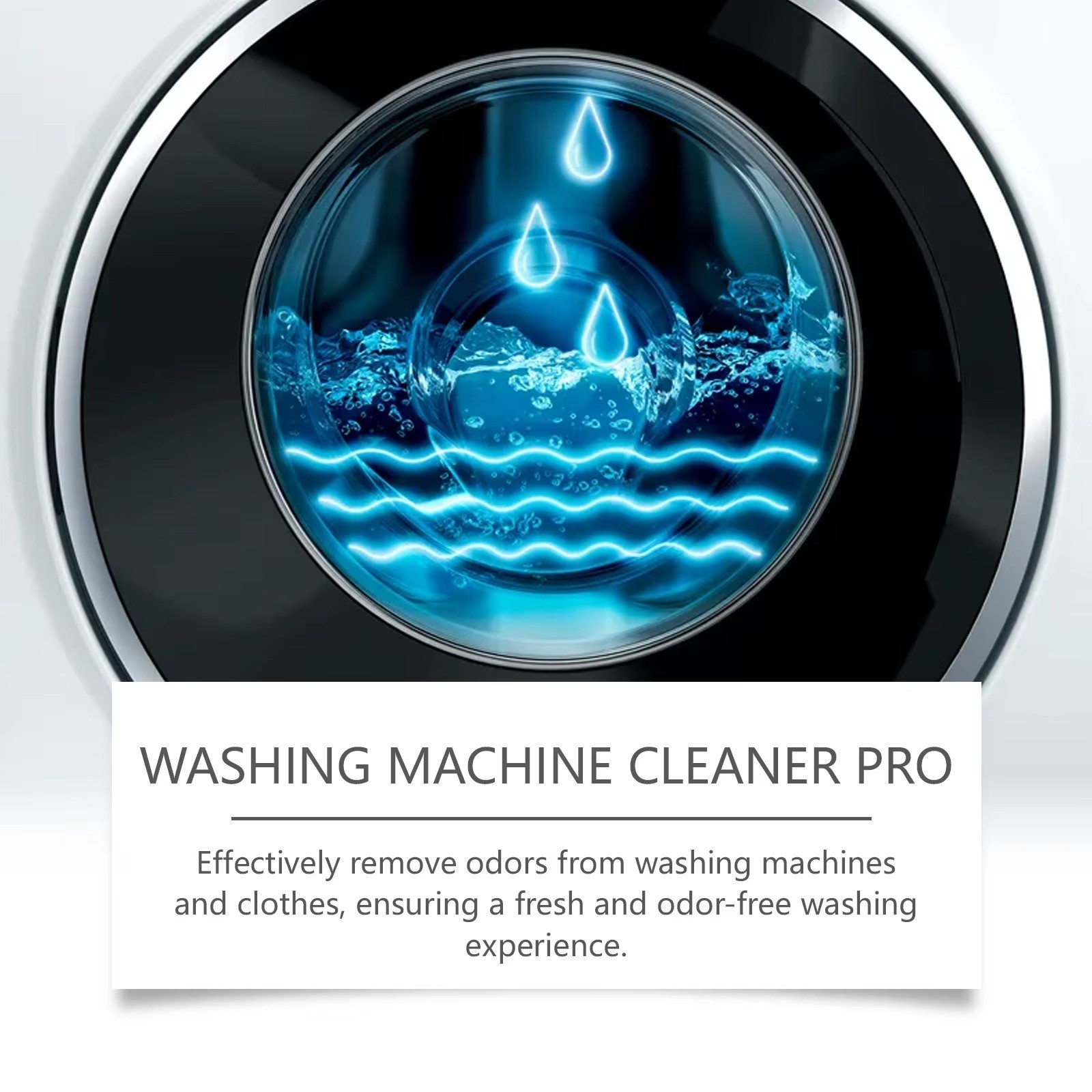 12PCS Washing Machine Cleaner Tablets Pet Hair Remover Odor Eliminator