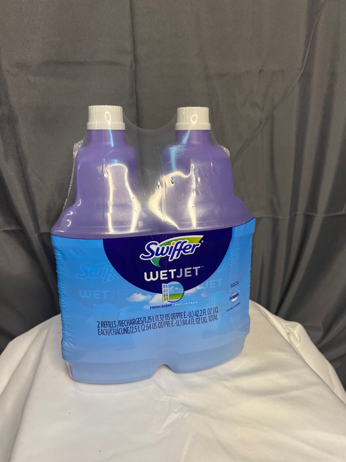 Swiffer WetJet Floor Cleaner Refills Open Window Fresh 1.25L 2-Pack