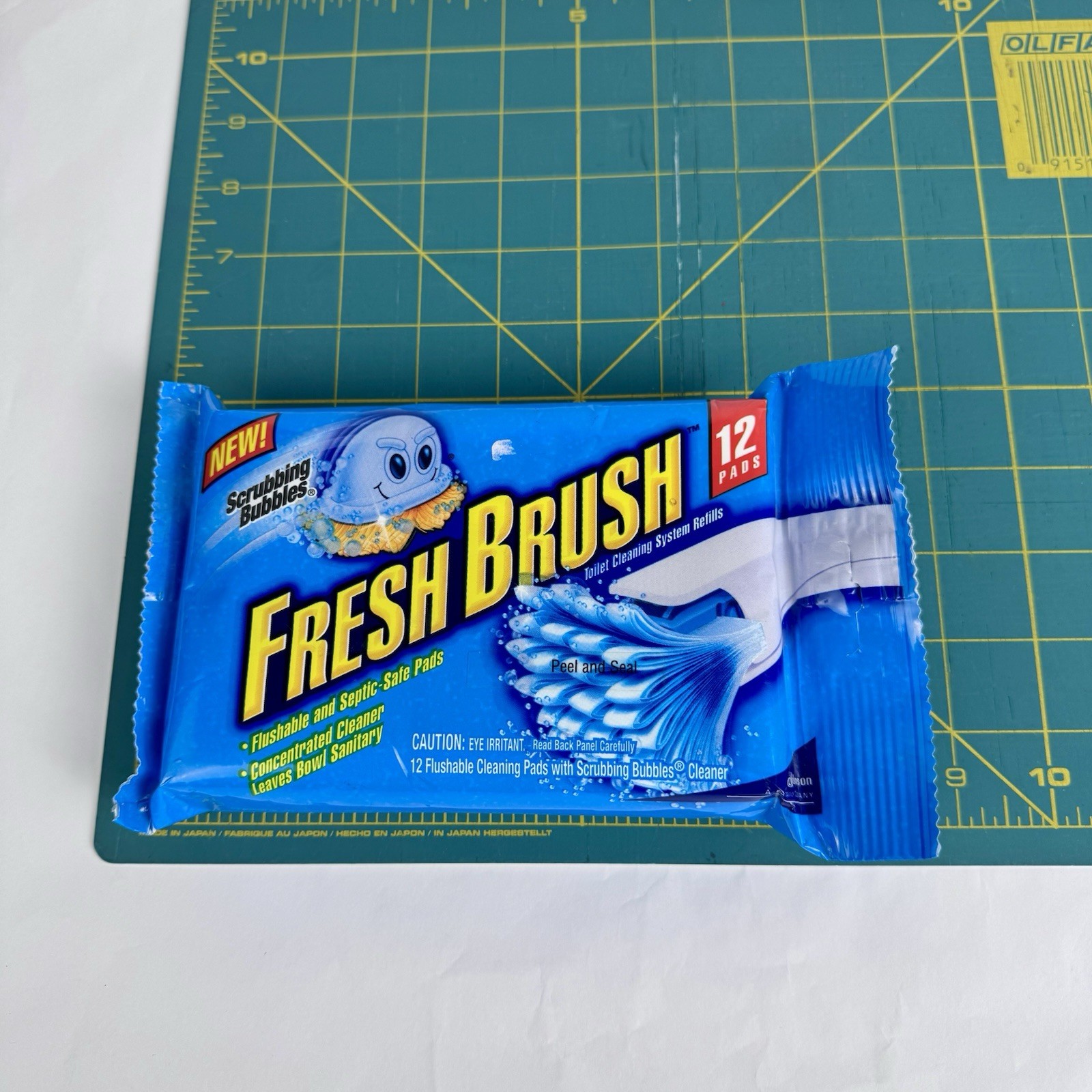 New Scrubbing Bubbles Fresh Brush Toilet Cleaning System Refills 12 Pads
