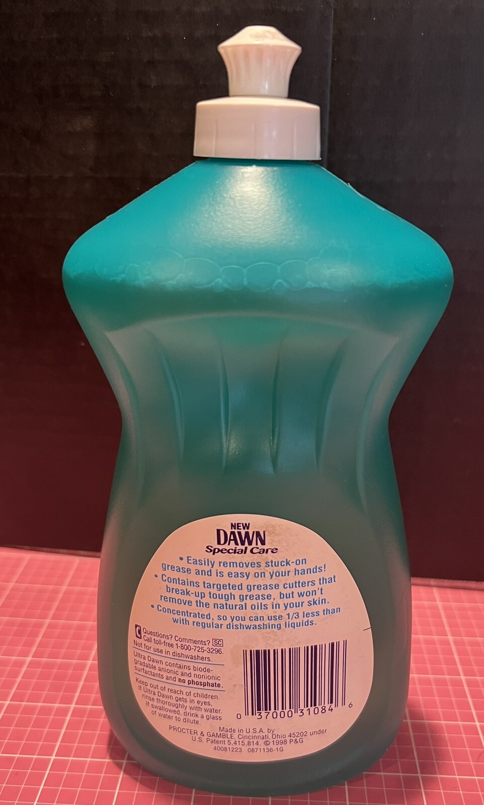 NOS VTG 1998 Ultra Special Care Dawn Dishwashing Detergent Liquid Soap Original
