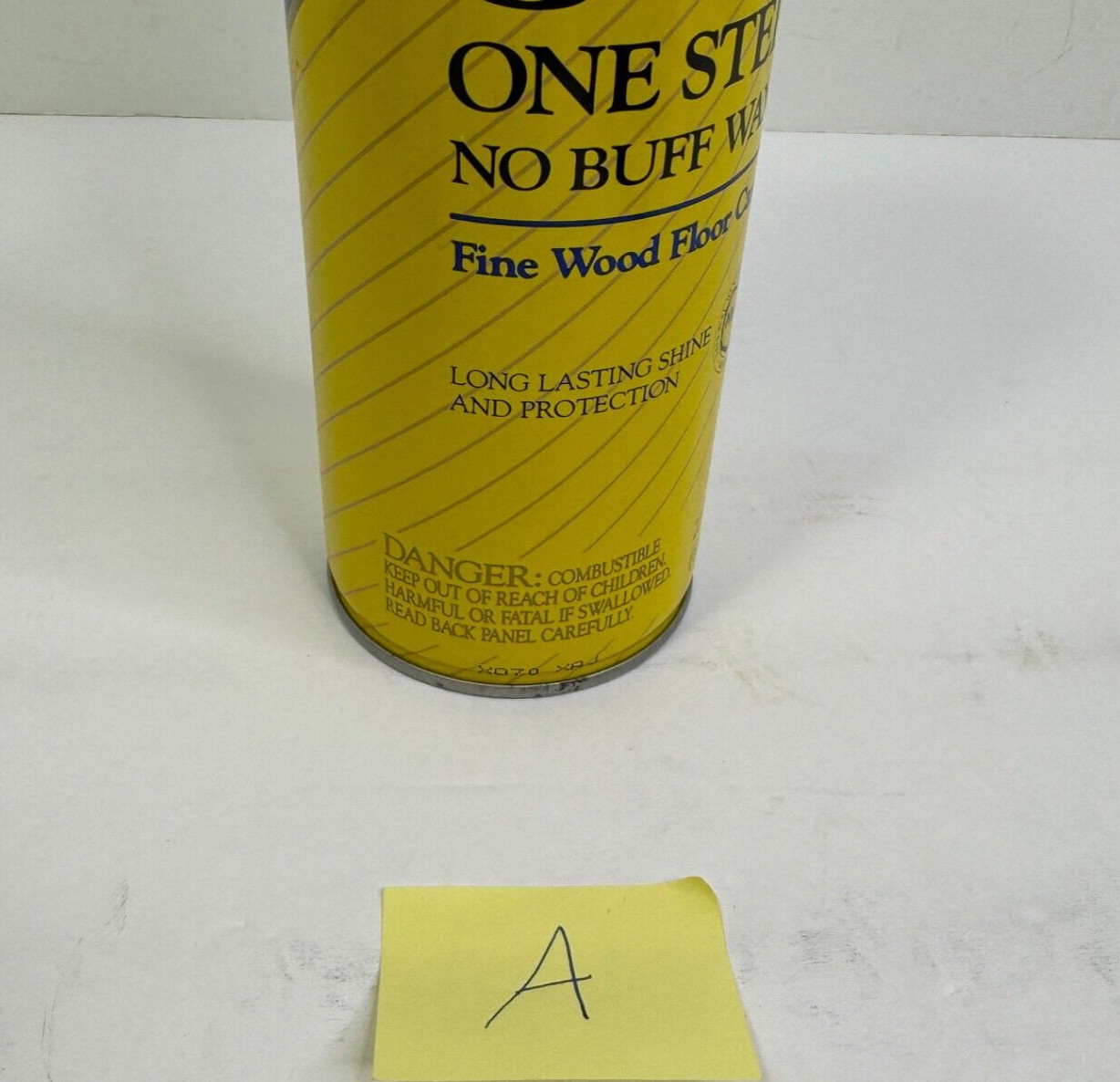 SC Johnson One Step No Buff Wax Fine Wood Floor Care 22 FlOz Discontinued READ A