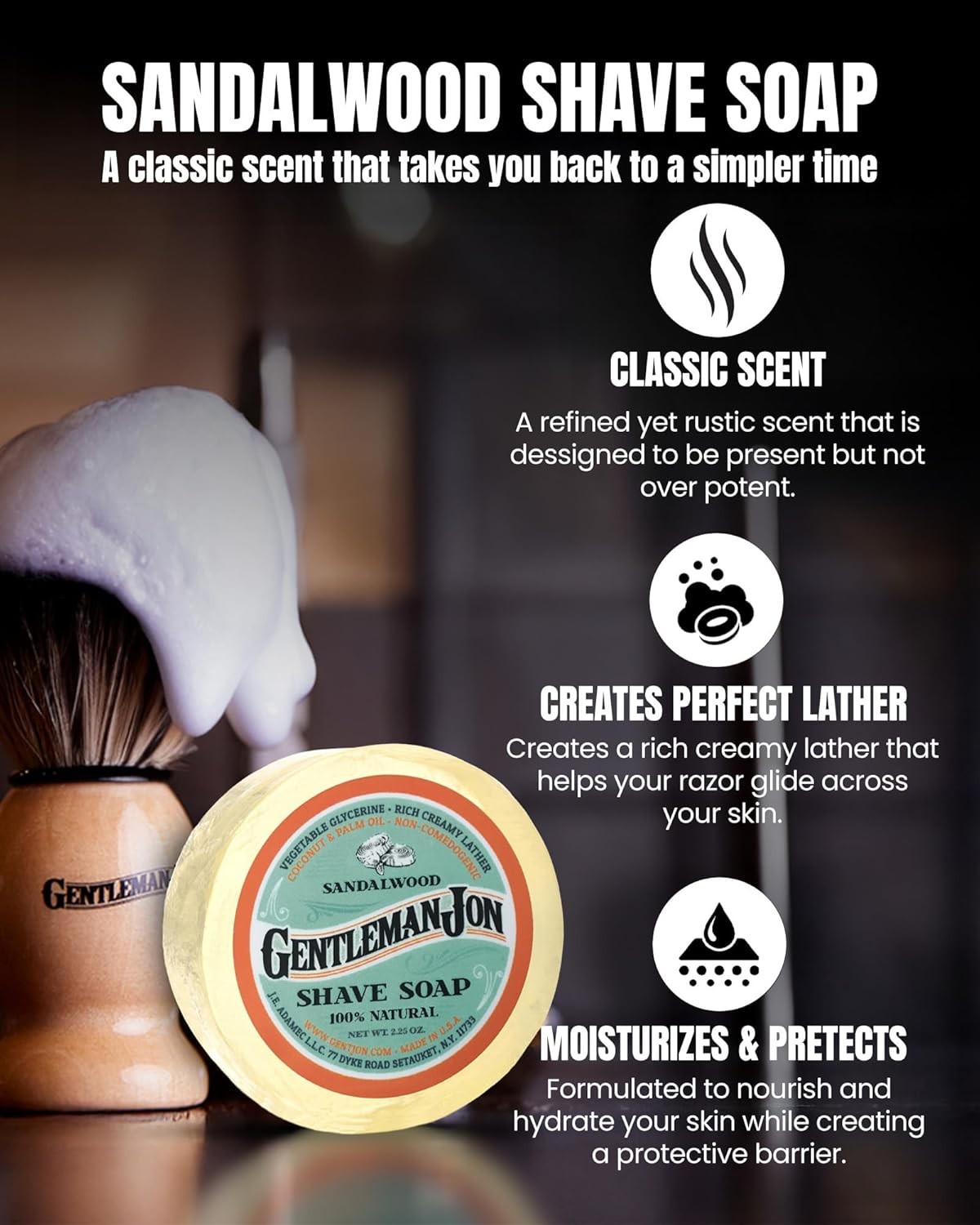 Gentleman Jon Safety Razor Shaving Kit – Vintage Wet Shave Grooming Set for Me