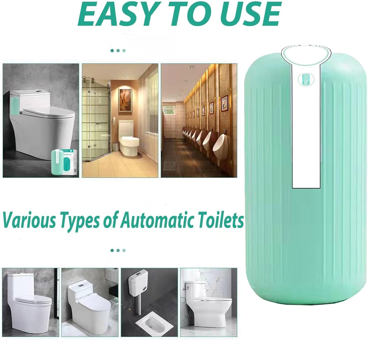 2Pcs Krazy Klean Toilet Cleaner, Krazy Cleaner Pro Toilets Cleaners, Easy to Us