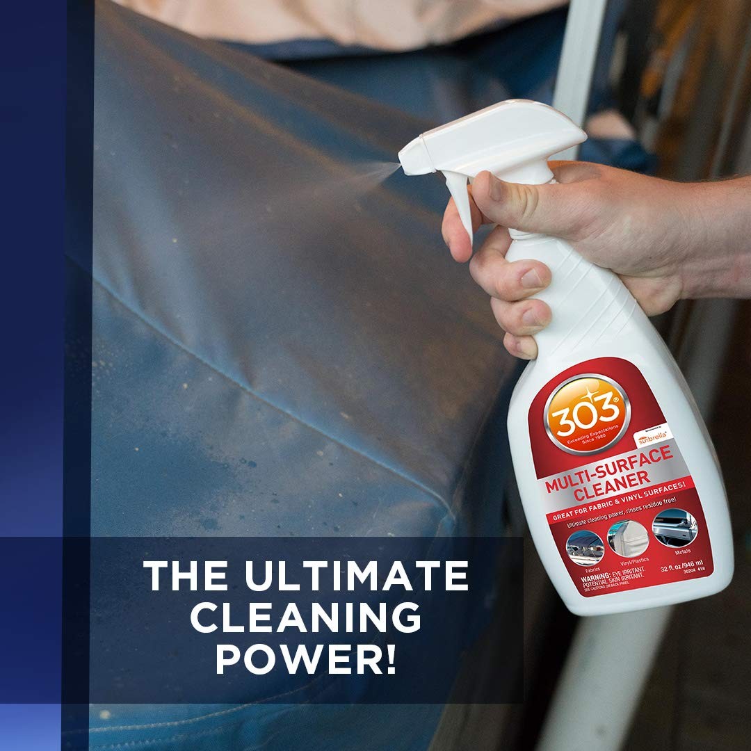 Multi-Surface Cleaner Spray, Residue-Cleaning for Vinyl, Fabric, Plastic & Mo…