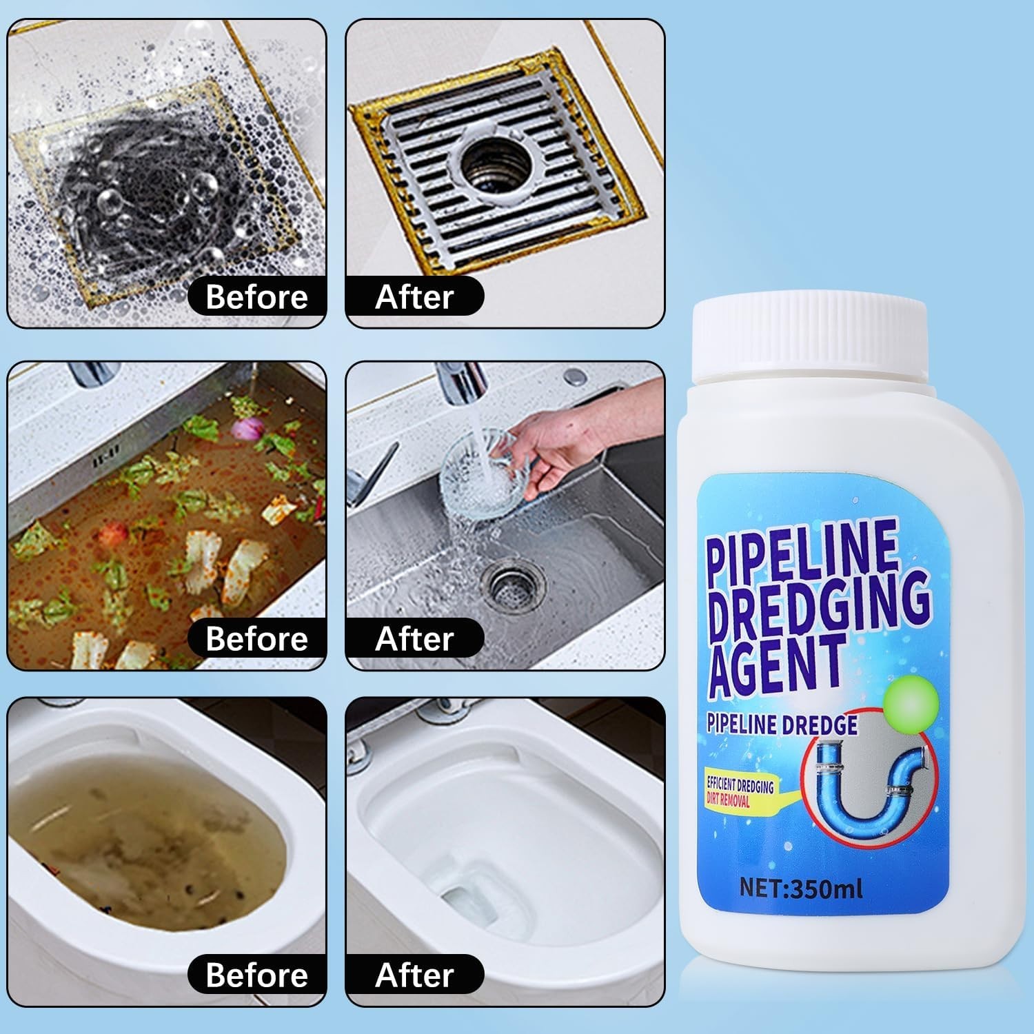 Powerful Pipe Dredging Agent,Pipeline Dredging Agent for Kitchen Toilet
