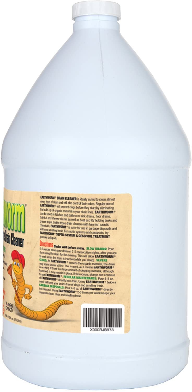 Fragrance Free Drain Cleaner – Drain Opener – Natural Enzymes, Environmentall…