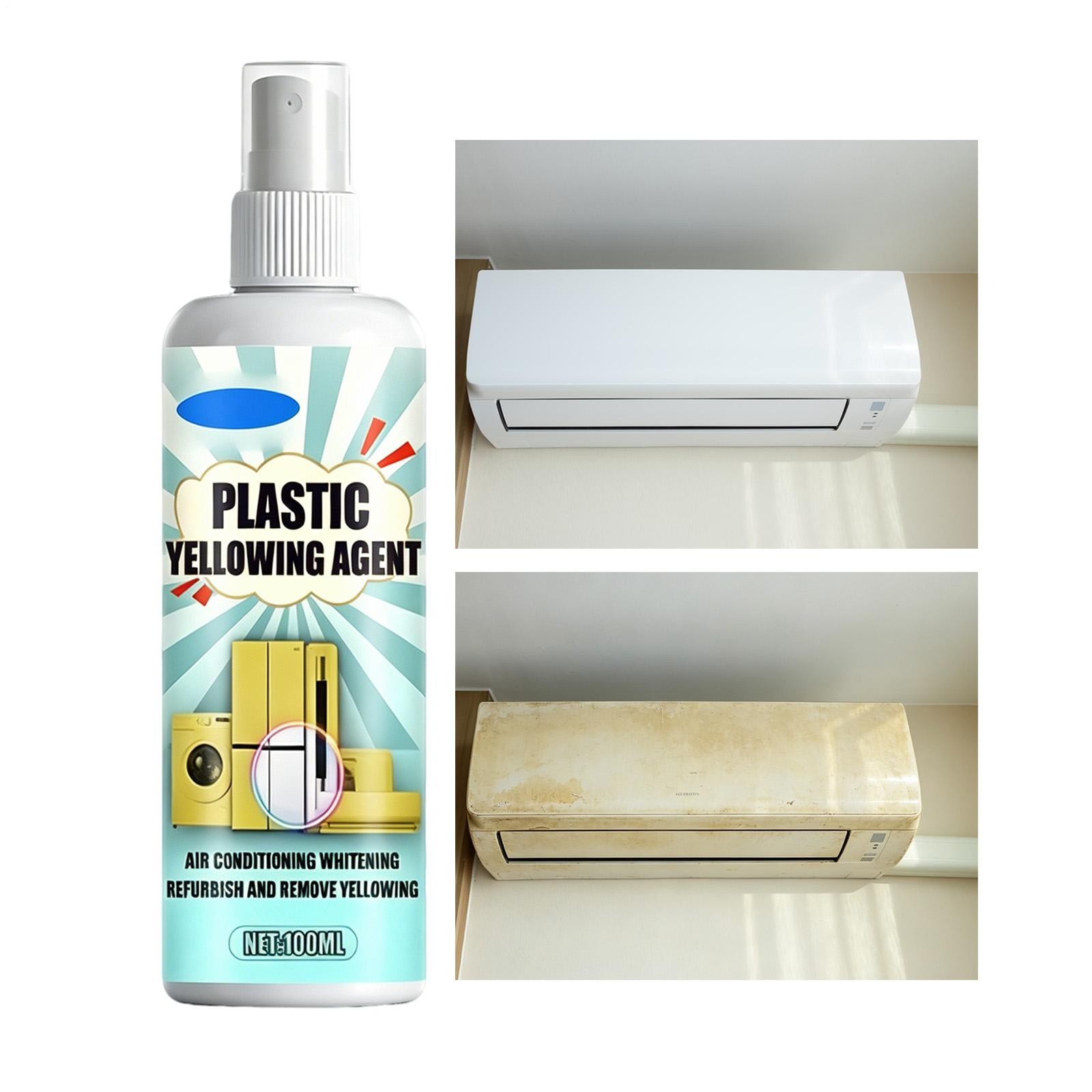 1PC Plastic Yellowing Remover Anti Oxidation Cleaning Agent 100ml