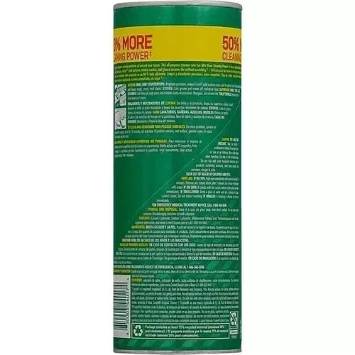 Comet 21 oz. All Purpose Abrasive Powder Cleaner with Bleach, Lemon pack of 12