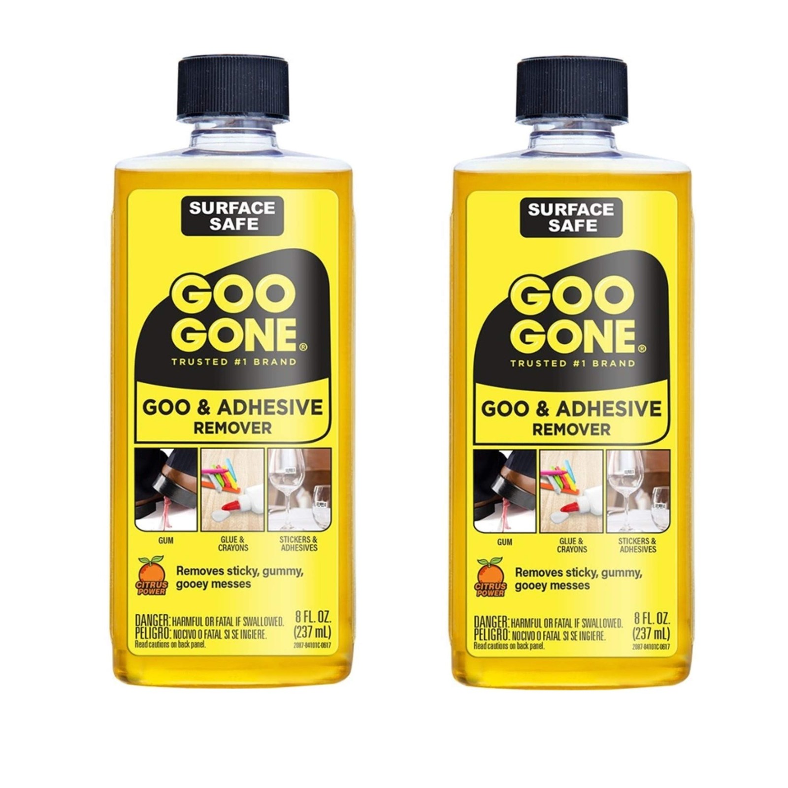Goo Gone Original – 8 Ounce – Surface Safe Adhesive Remover Safely Removes St…