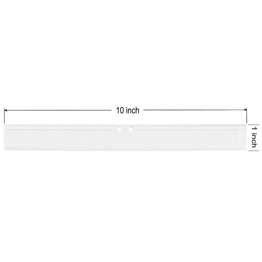 Squeegee Replacement Rubber Blades 10 Inch Shower Window Glass Car Door 2PCS