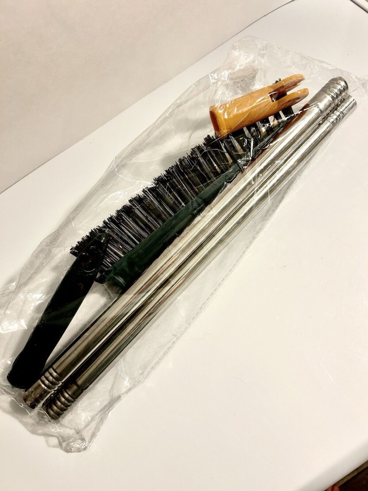 2 in 1 Floor Brush Scrubber with Long Handle Grout Brush – Brand New