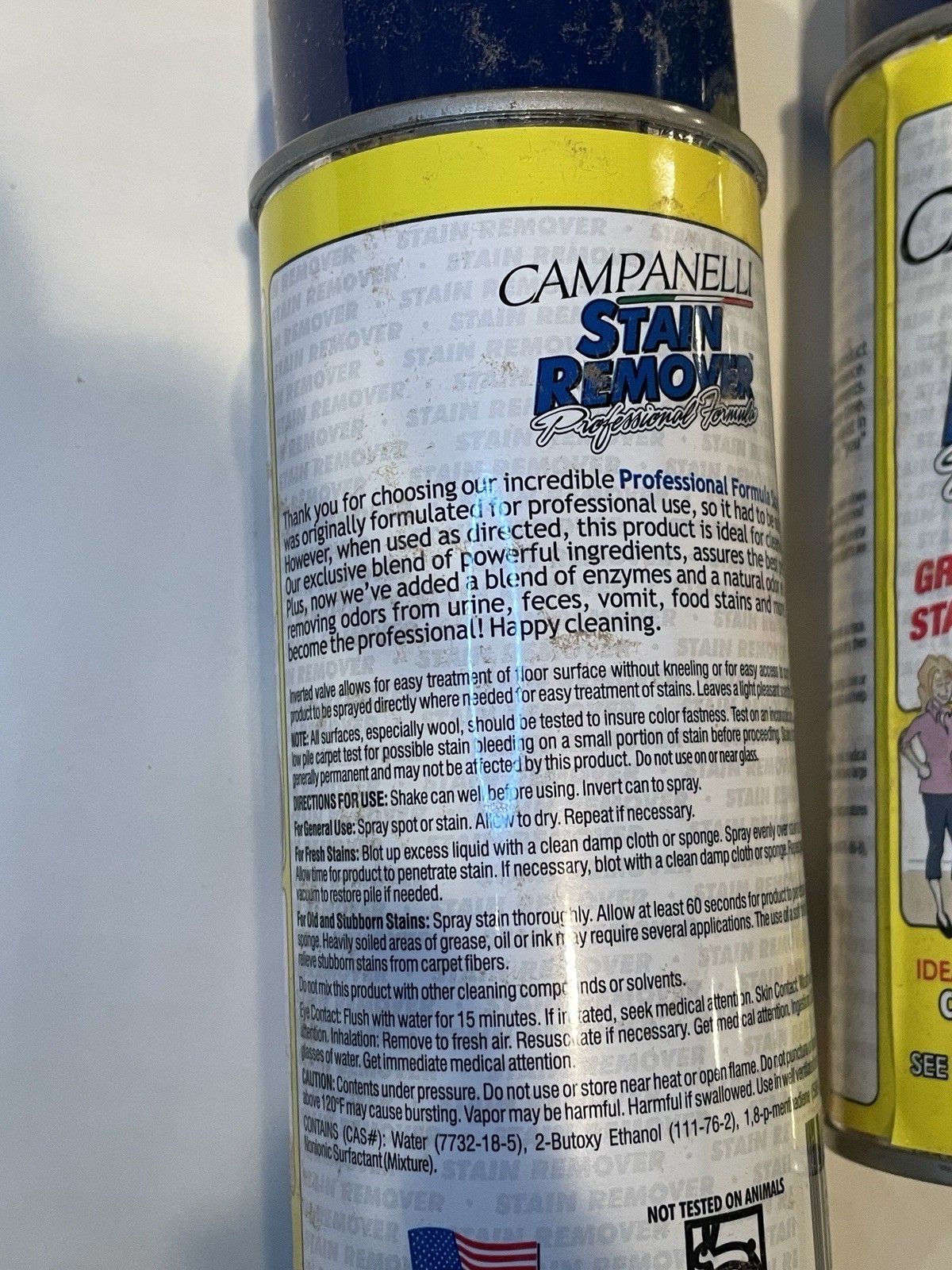 Campanelli Professional Formula Stain Remover Perfect for Pets 15 oz-2 Pack