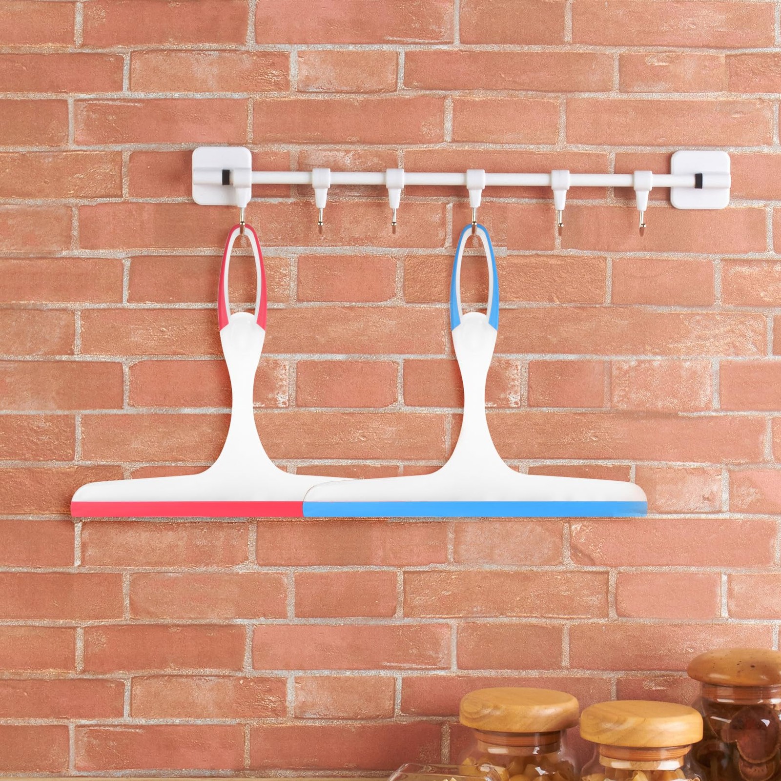 Shower Squeegee for Glass Doors Tiles Mirrors Car Windows 3pcs