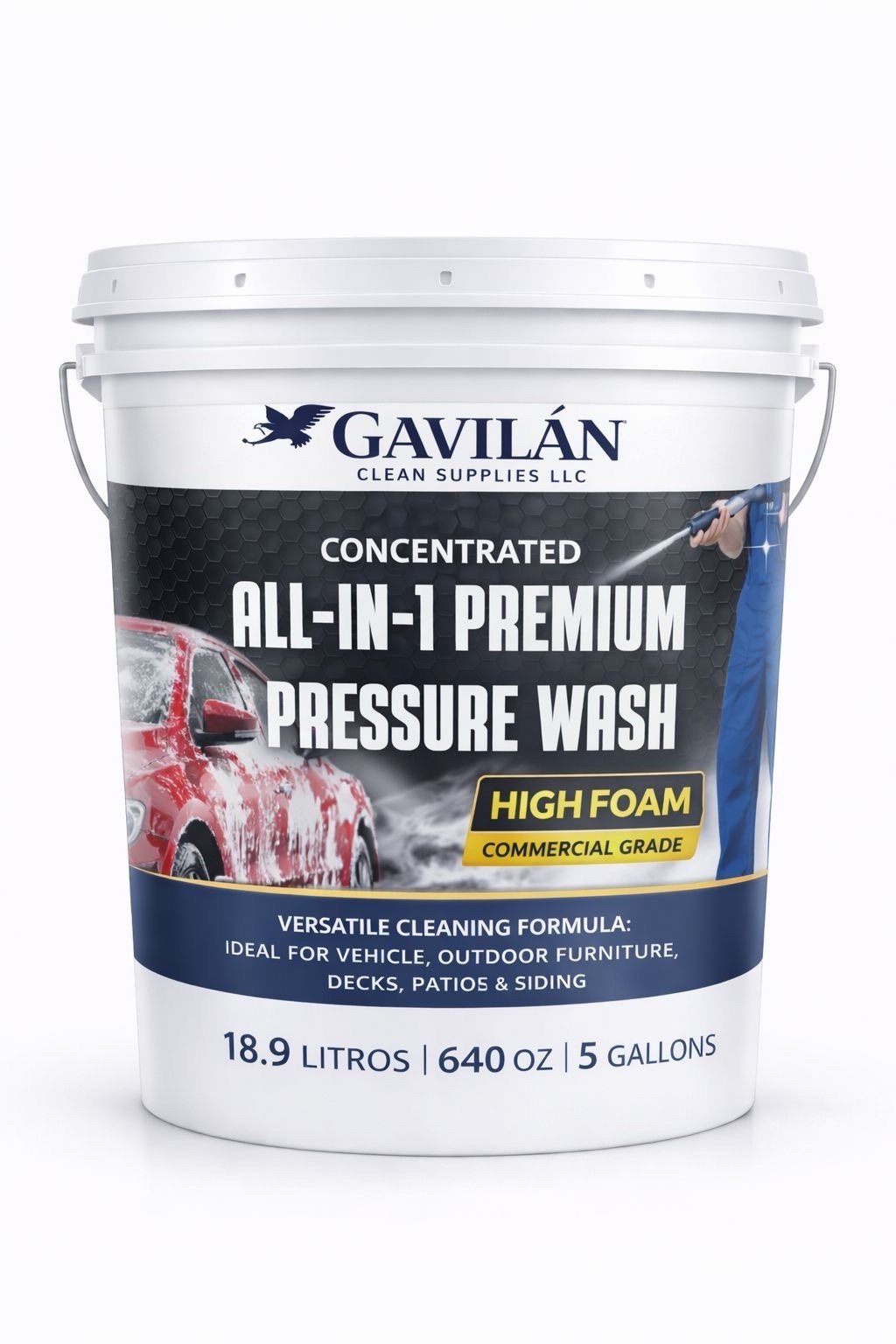 Gavilan Variety Cleaning Products 5 Gal, EPA Safer Choice, Multiple Scents