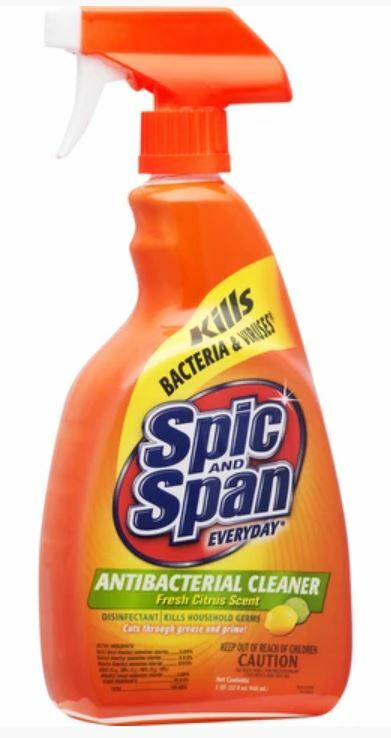 Spic Span {Set of 2} Fresh Citrus scent 32 Fl. Oz. Ea.= 64 Fl. Oz. Free Shipping