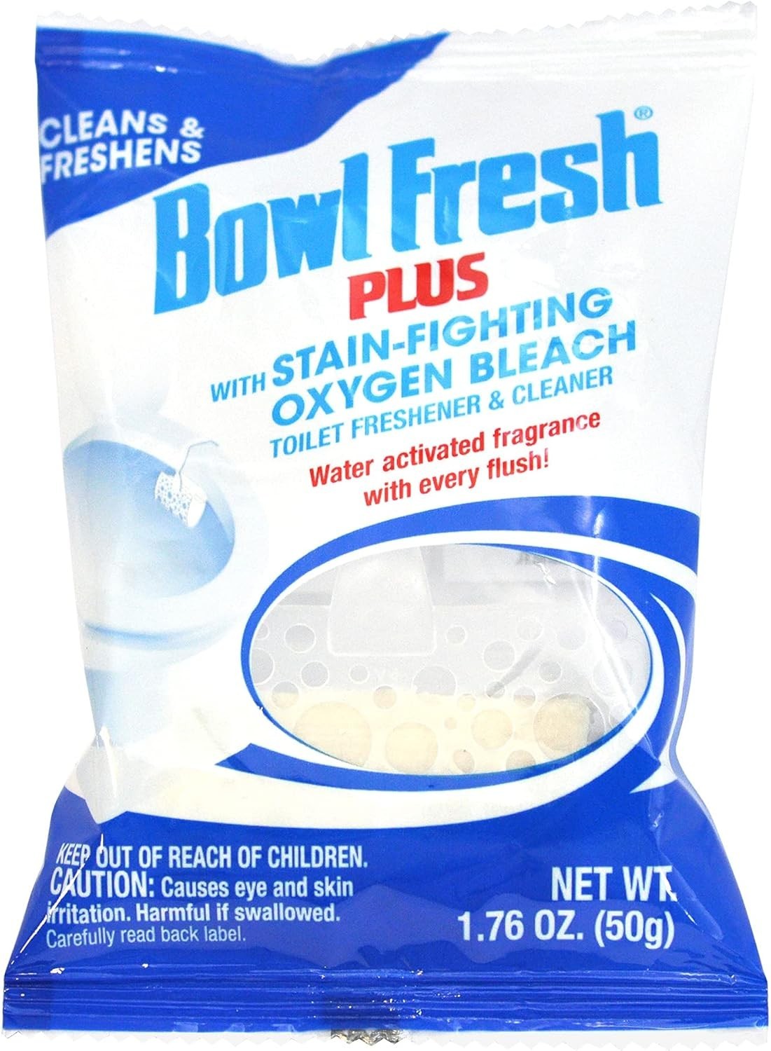 Bowl Fresh Plus Toilet Cleaner and Deodorizer, Pleasantly Scented Water…