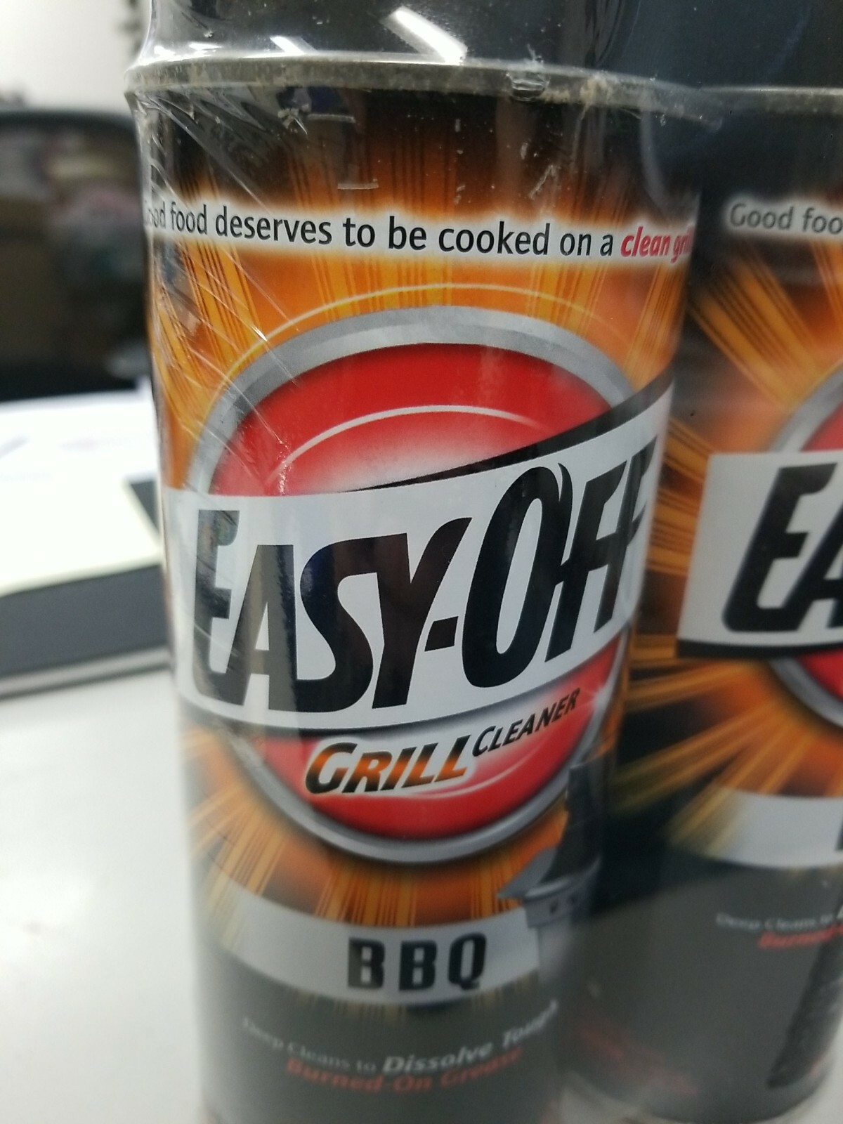 18 cans of Easy-Off 2 Pack 24oz each Grill Cleaner — Brand New BBQ