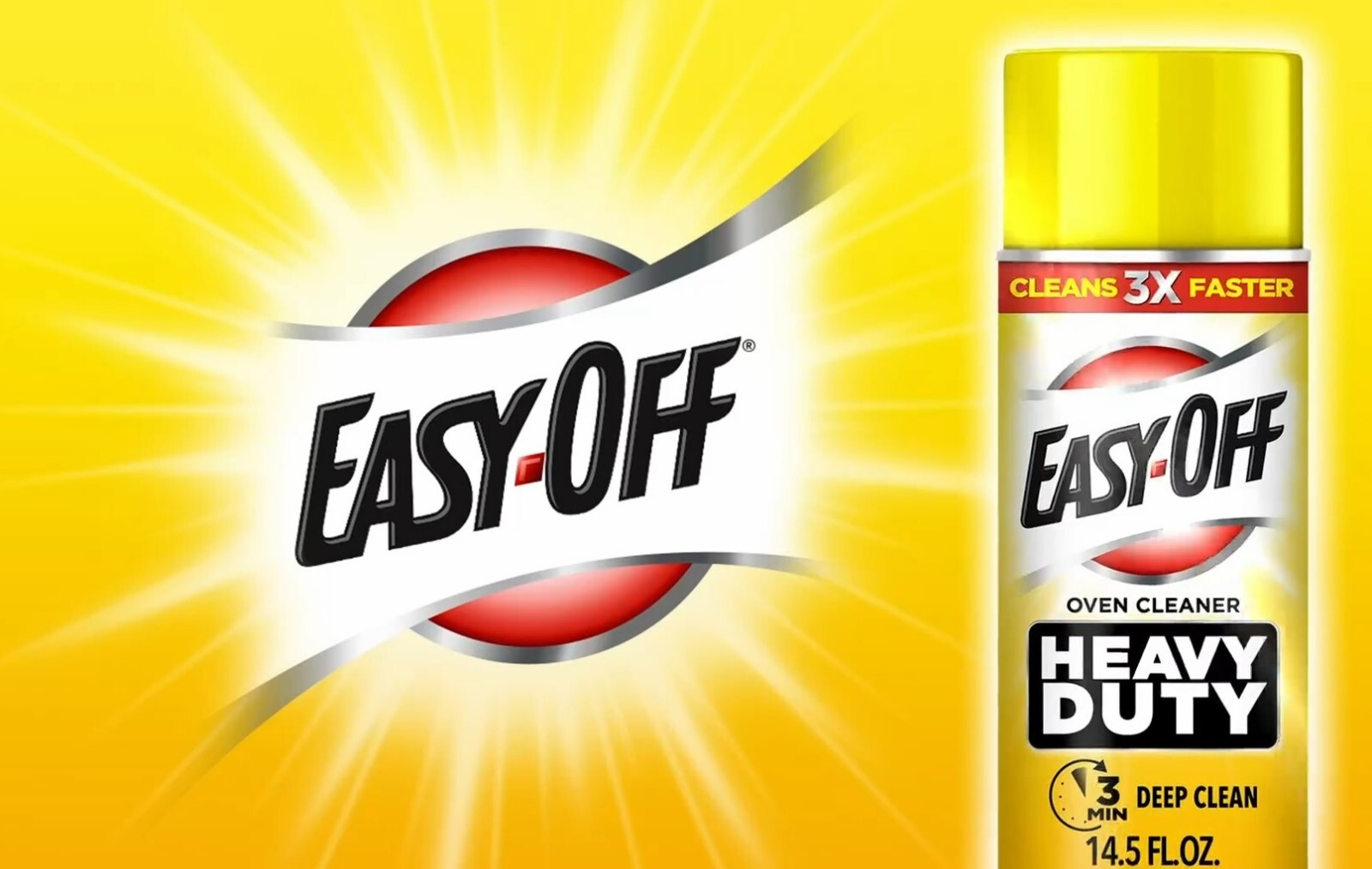 Heavy Duty Oven Cleaner Aerosol grease spills spot deep cleaning grills Foam NEW