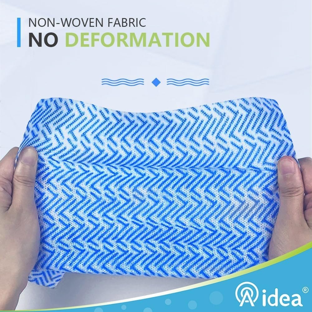 Durable 12”x24” Cleaning Wipes – Eco-Friendly and Lint-Free with 40 Count