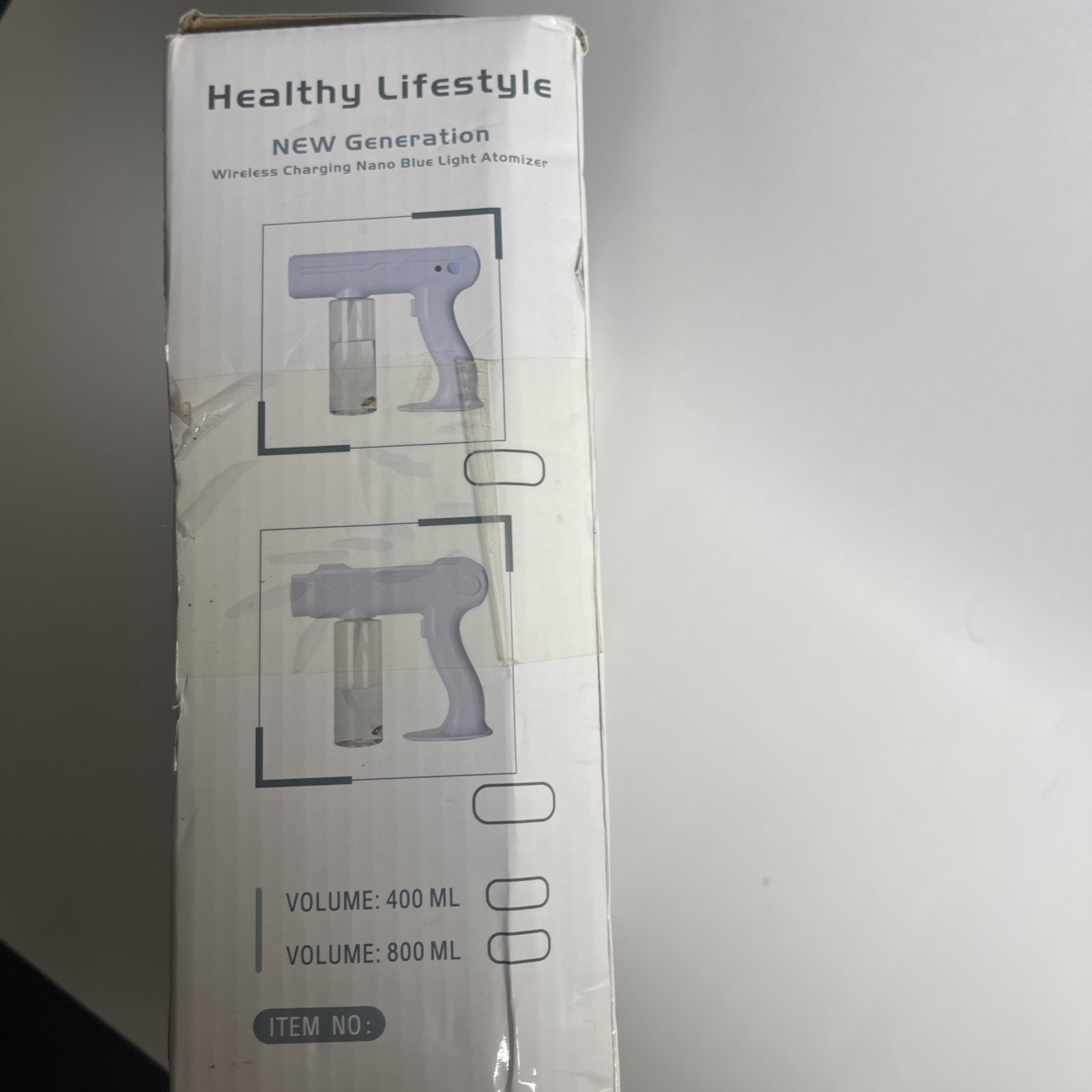 ion New Generation Wireless Blue Light Nano Disinfection Gun Blue Atomanizer