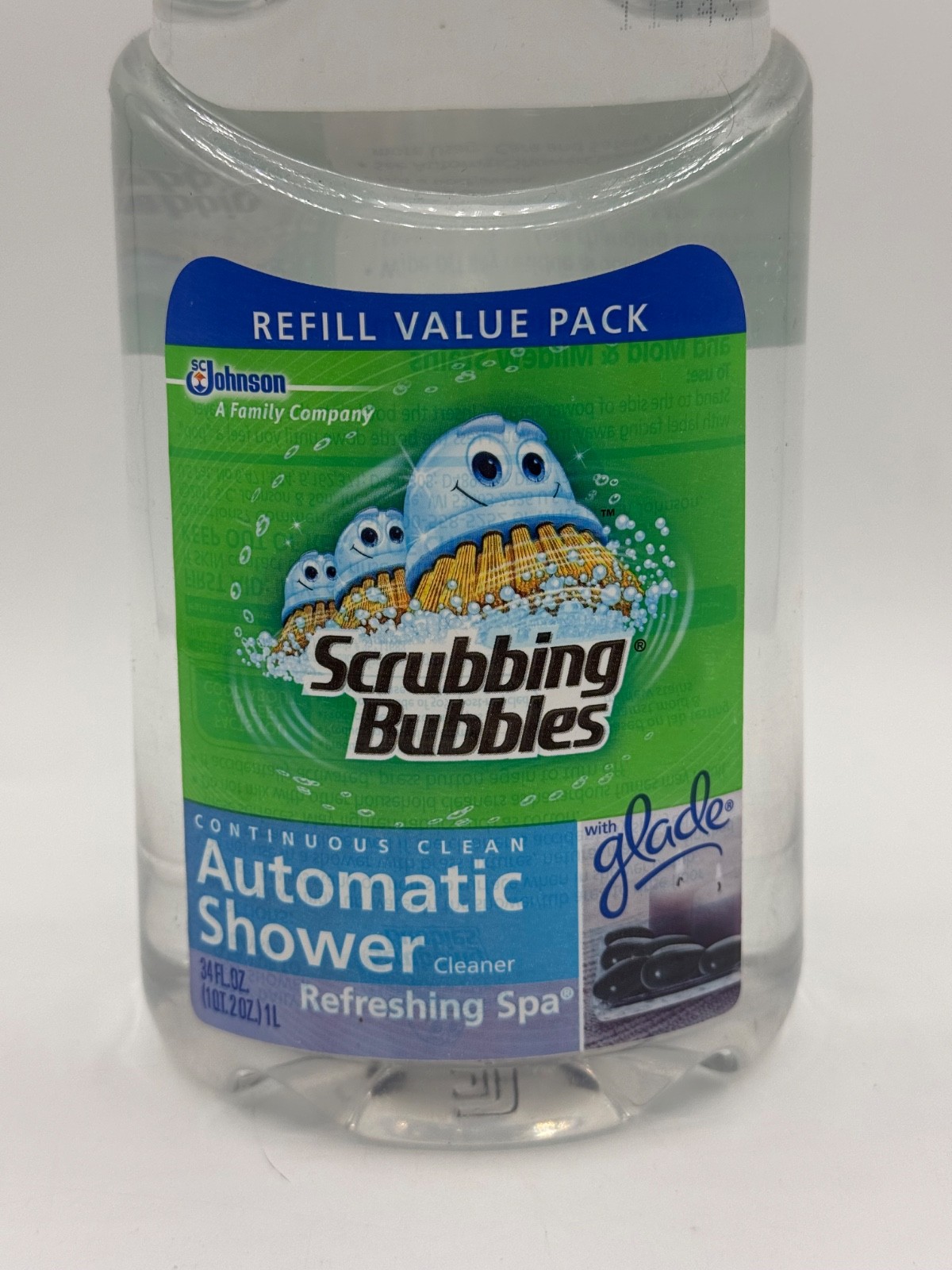 Scrubbing Bubbles Automatic Shower Cleaner w/Glade 34 FL OZ *New