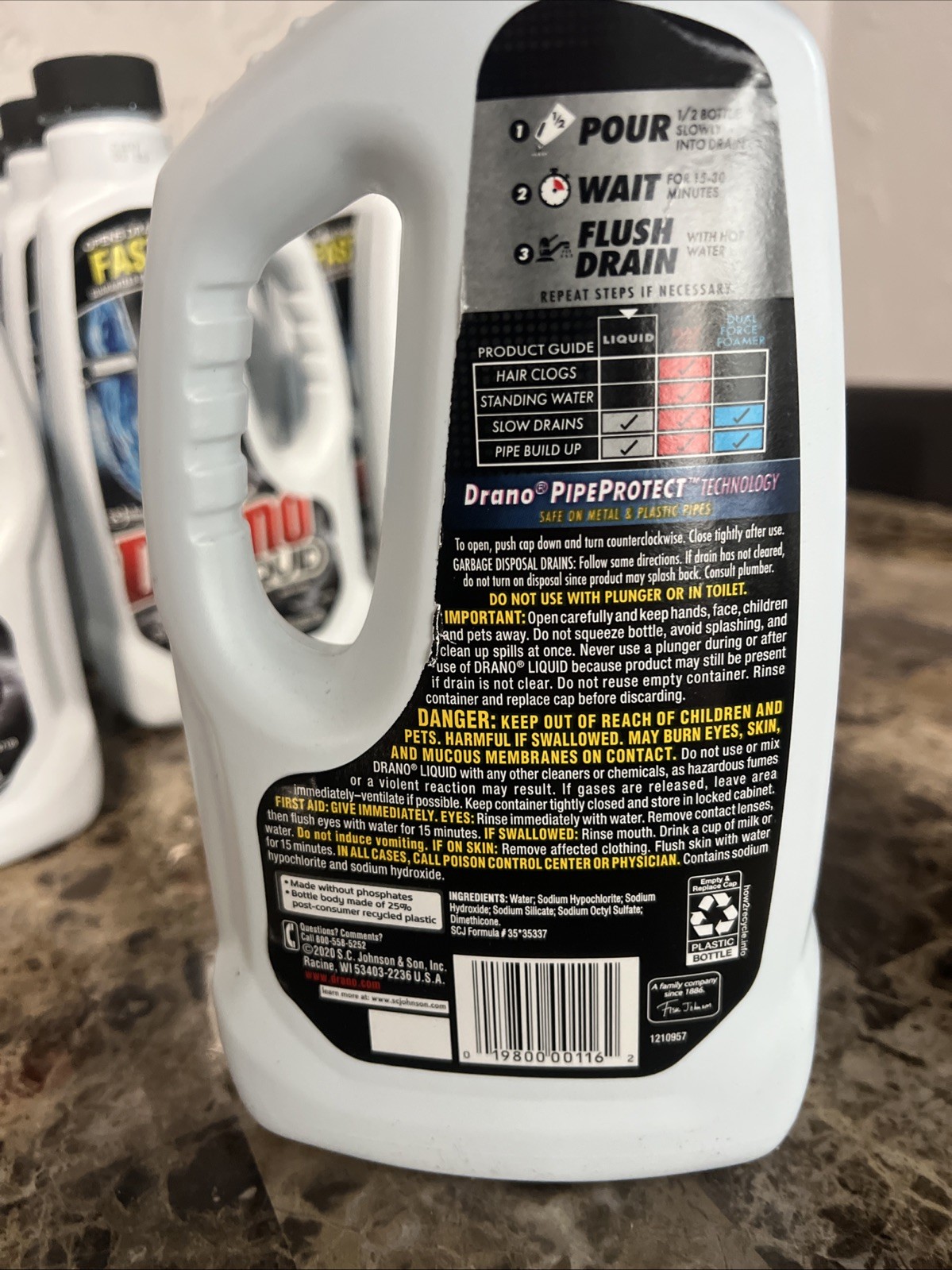 Drano Liquid Clog Remover Drain Cleaner 32oz