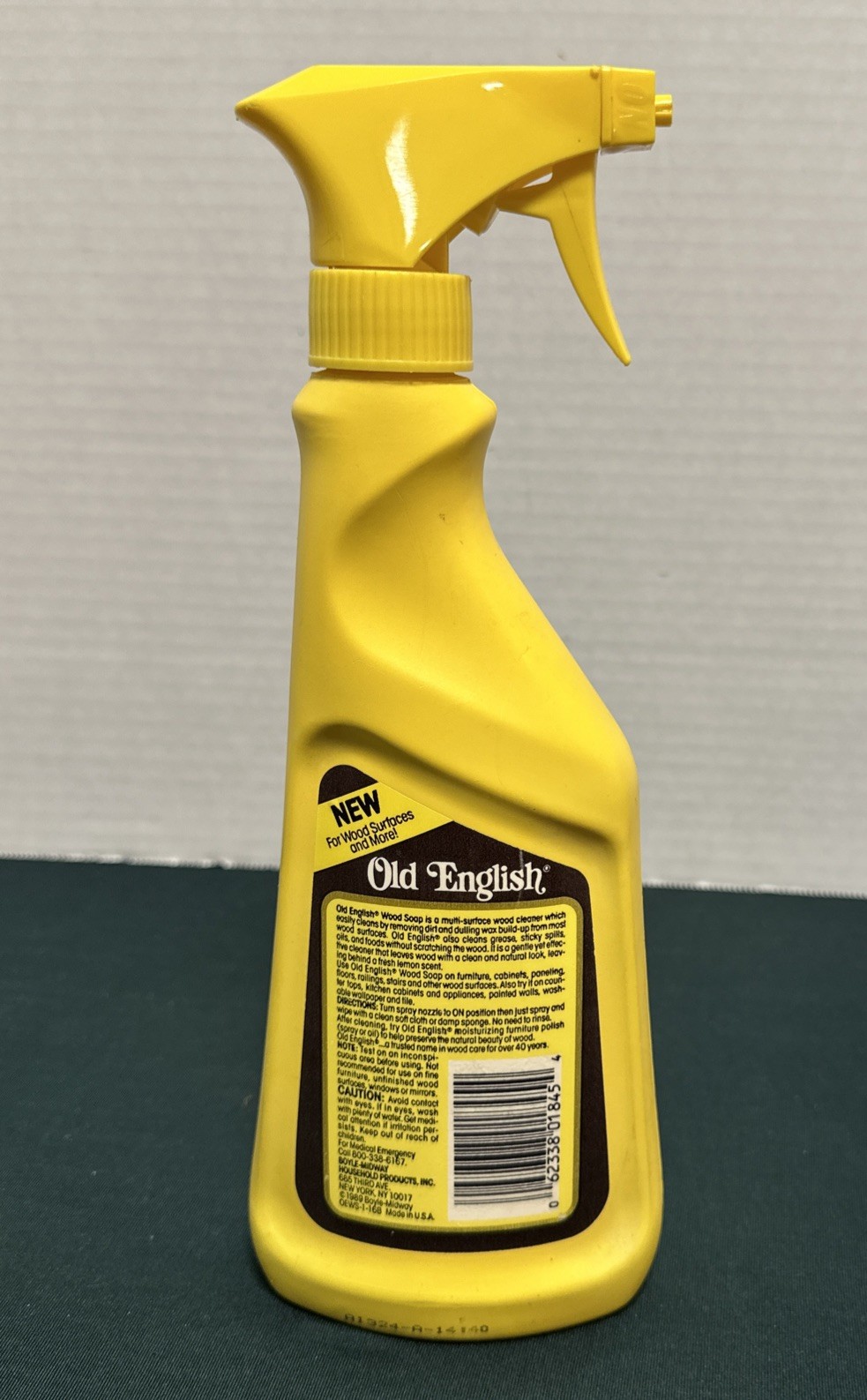 Vintage Old English Wood Soap Cleaner 1989 Discontinued Rare Product