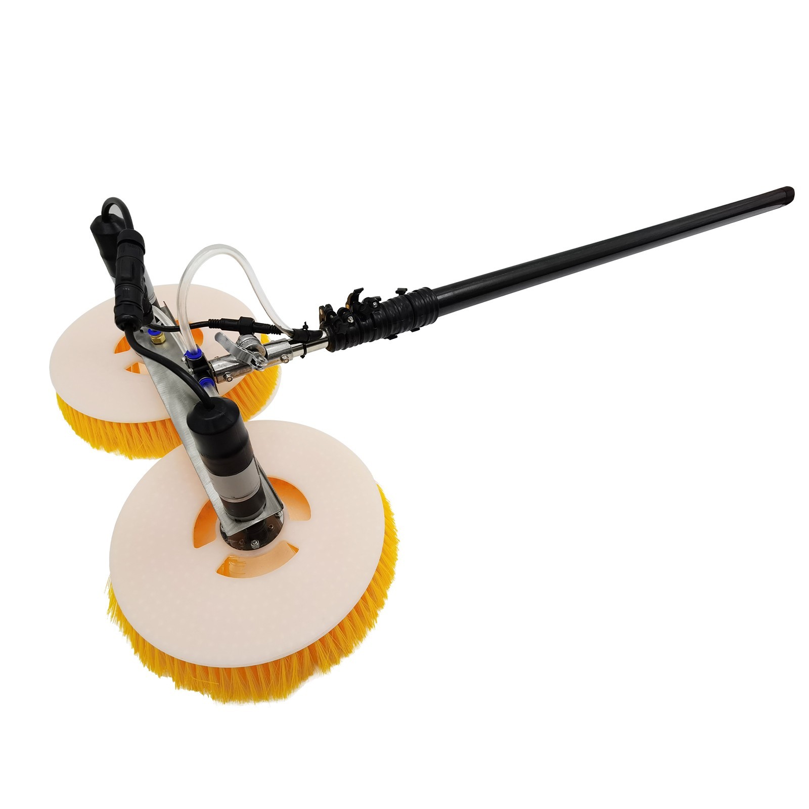 110V Double Head Solar Photovoltaic Panel Electric Washing Scrubbing Tool Kit