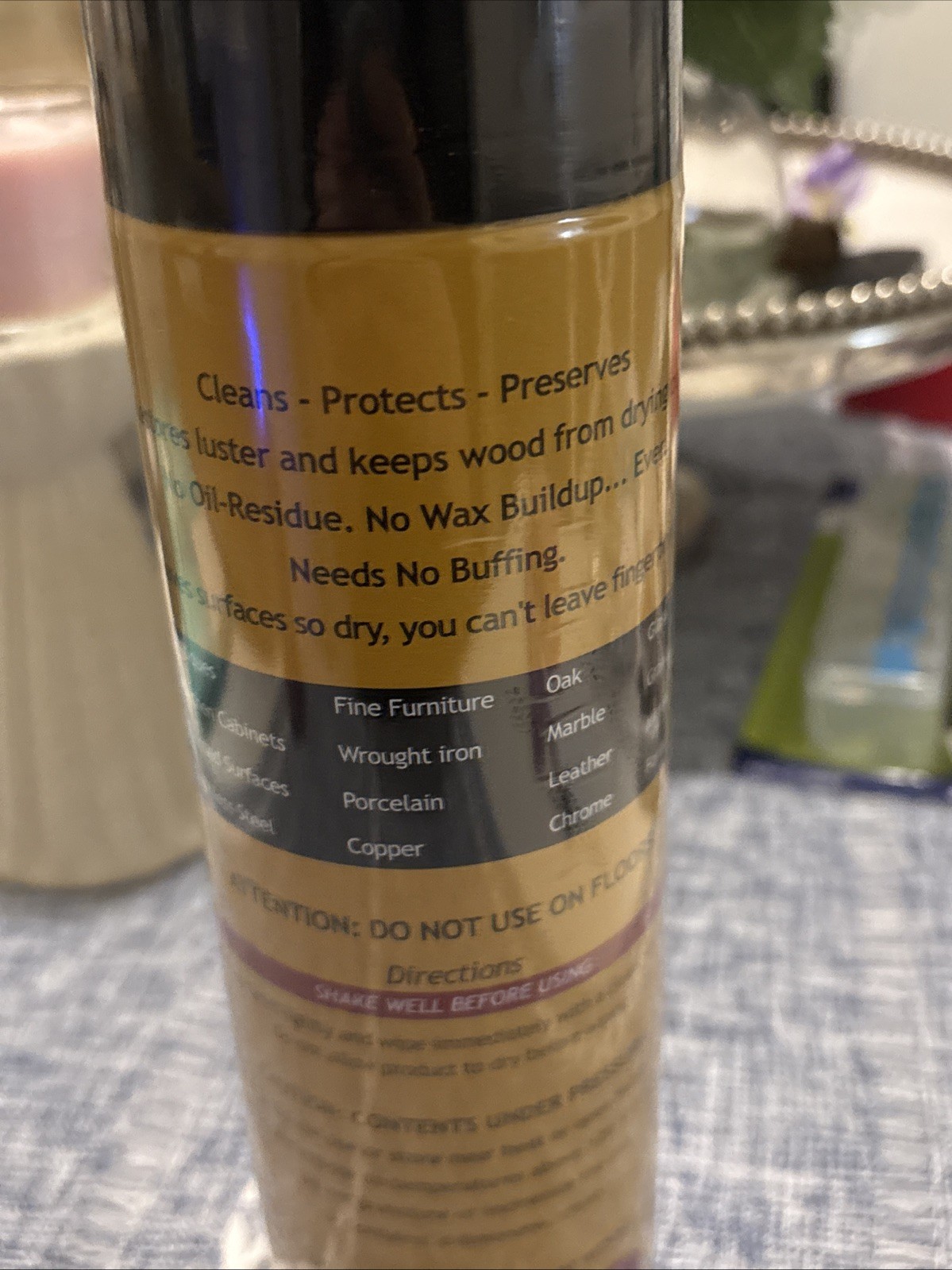 Wood Polish Set Of 2 500ml Eaxh