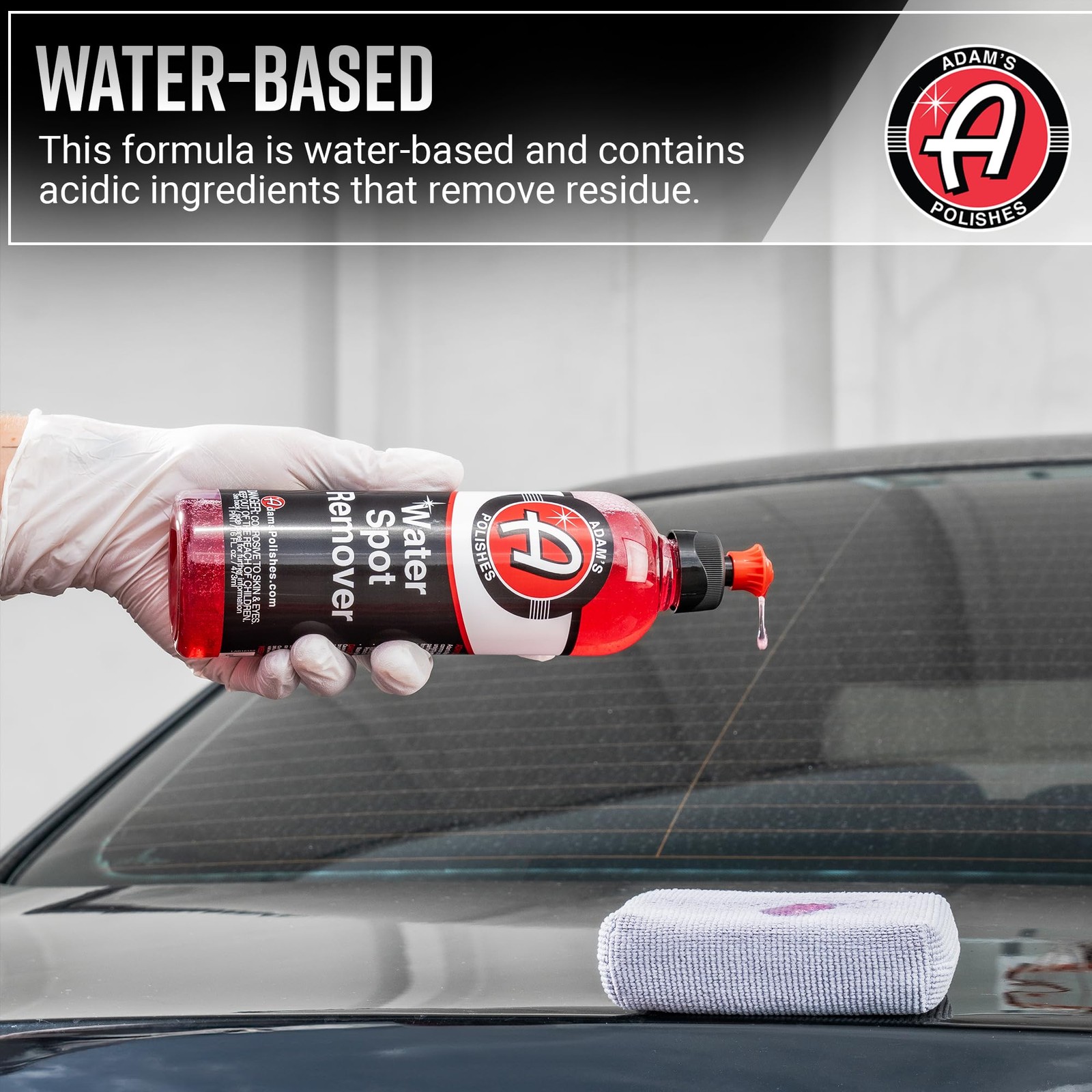 Water Spot Remover – Hard Water Stain Remover for Glass, Shower Doors, Paint,…