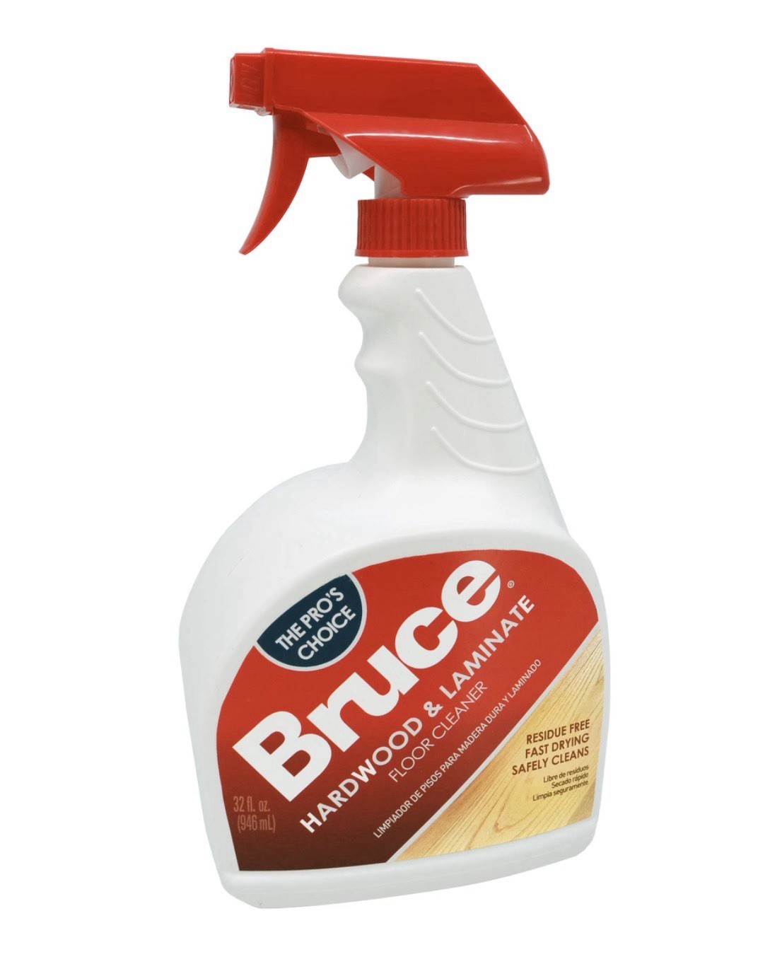 Bruce Hardwood Floor Cleaner Lot Spray + Refill 32oz & 64oz Bundle