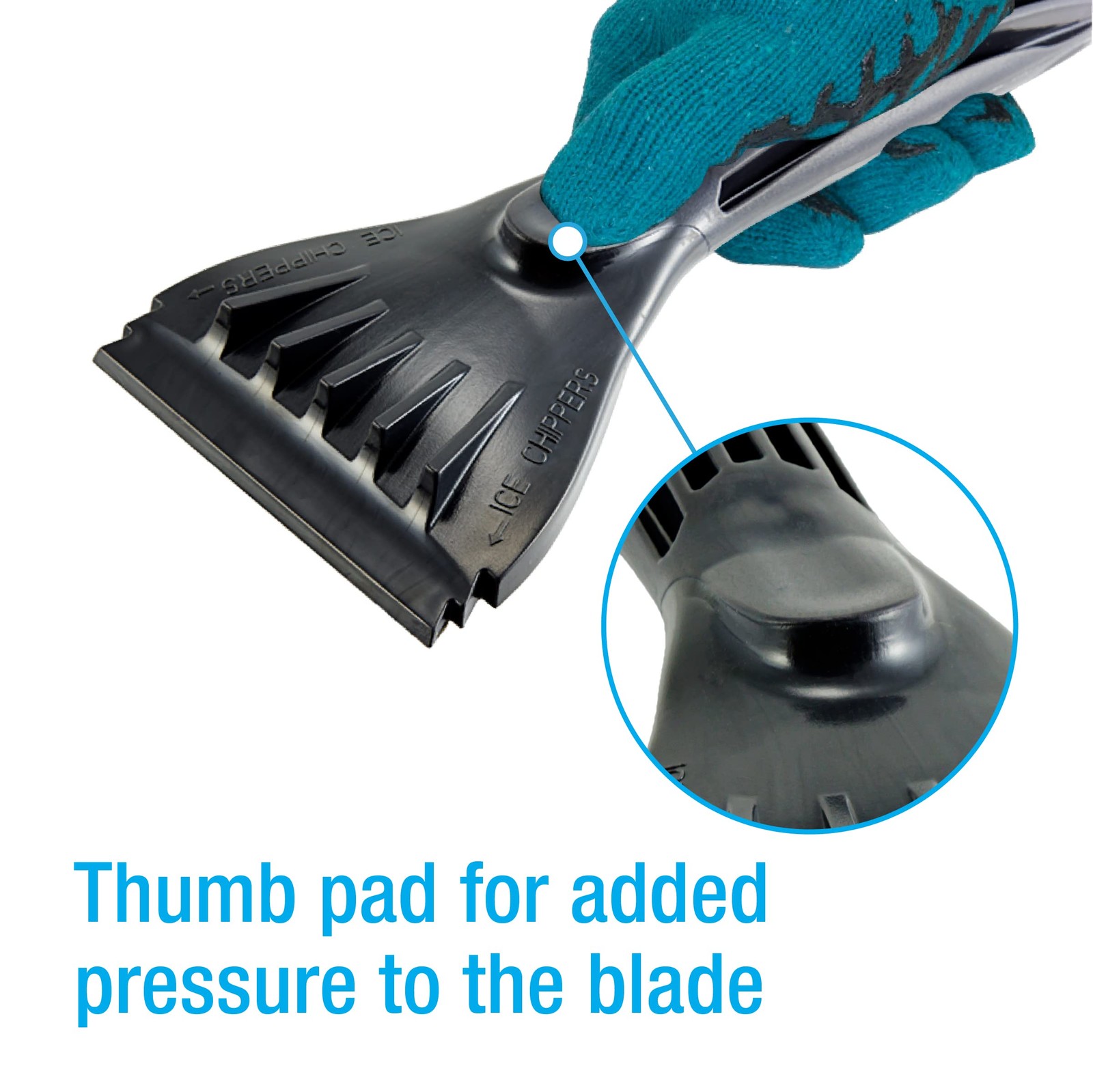 10 Inch Bear Claw Ice Scraper for Windshield & Windows (16721)