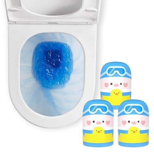 Toilet Bowl Cleaner, 3 Pack Automatic Toilet Cleaner Bottle, Long-Lasting Deep