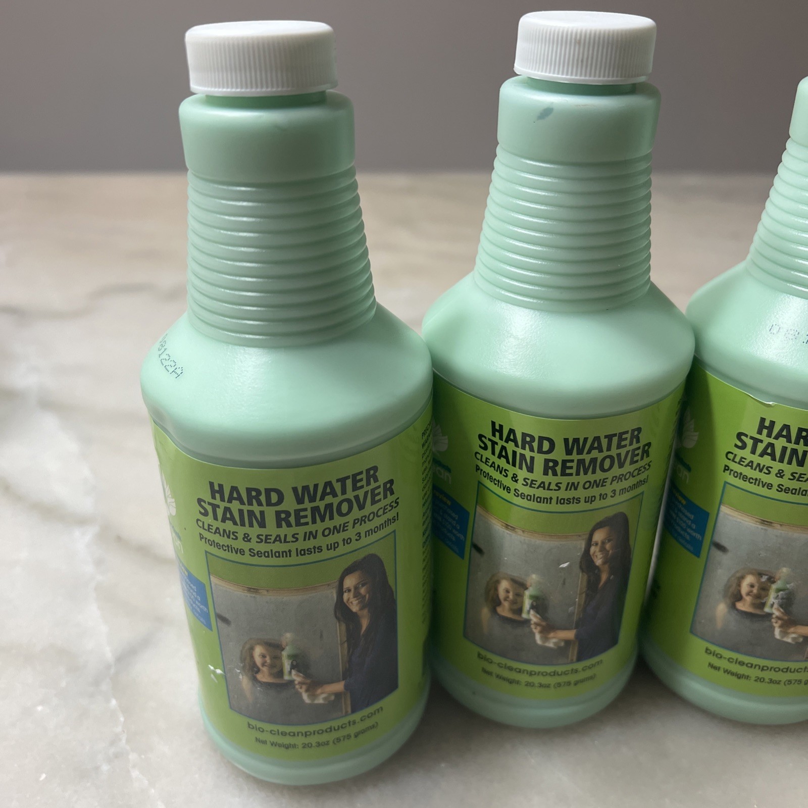 Pack of 6 Bio Clean Eco Friendly Hard Water Stain Remover The Green Stuff 20 Oz