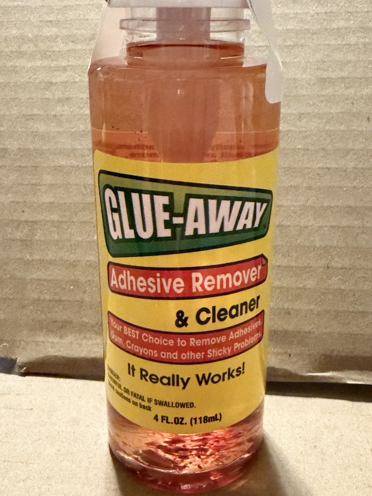 Glue-Away Adhesive Remover Spray 4 fl oz