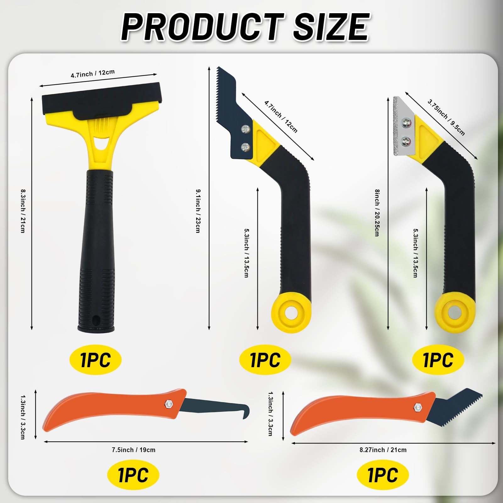 37 Pack Grout Removal Tool Kit, 3 Tile Grout Saws with 20 Extra Cleaning Blad…