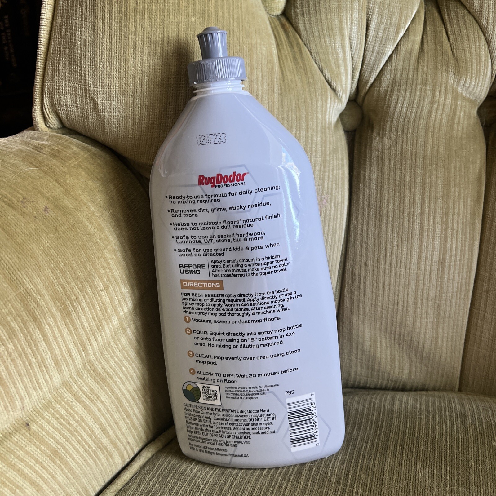 Rug Doctor Profesional Hard Wood Cleaner Ready To Use No Streak, 27 Fl Oz