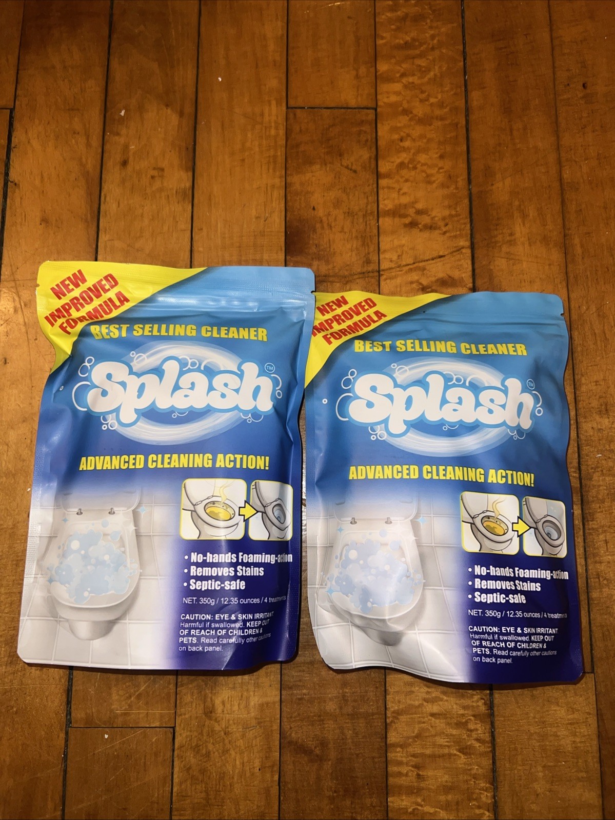 Splash Foaming Advanced Cleaner Lot Of 2 Each 350g / 12.35 Oz Exp:02/2027 Sealed