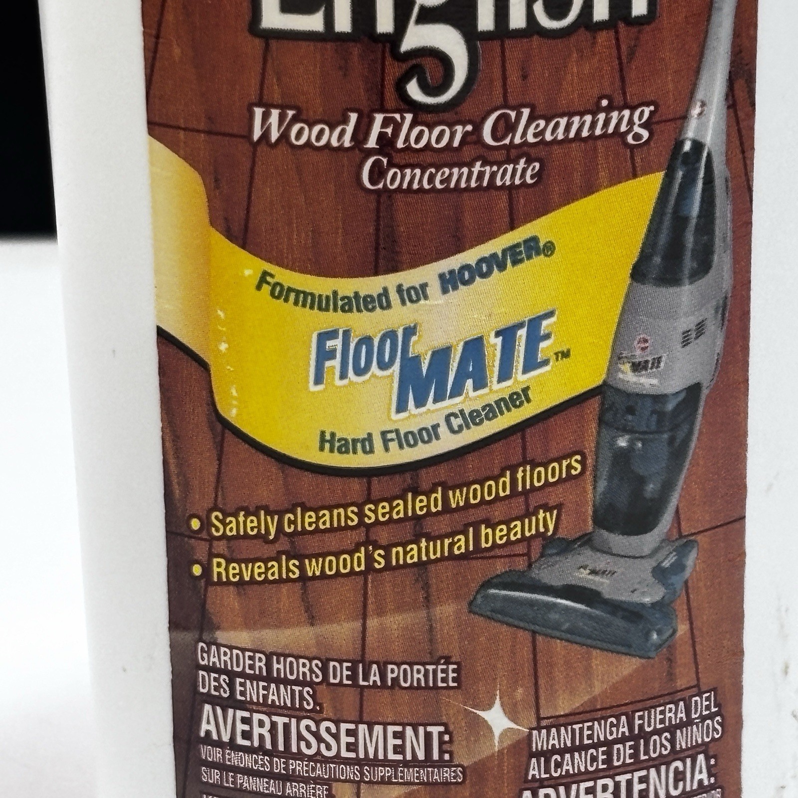 New Hoover Old English Wood Floor Cleaning Concentrate Floormate Cleaner 8 fl oz