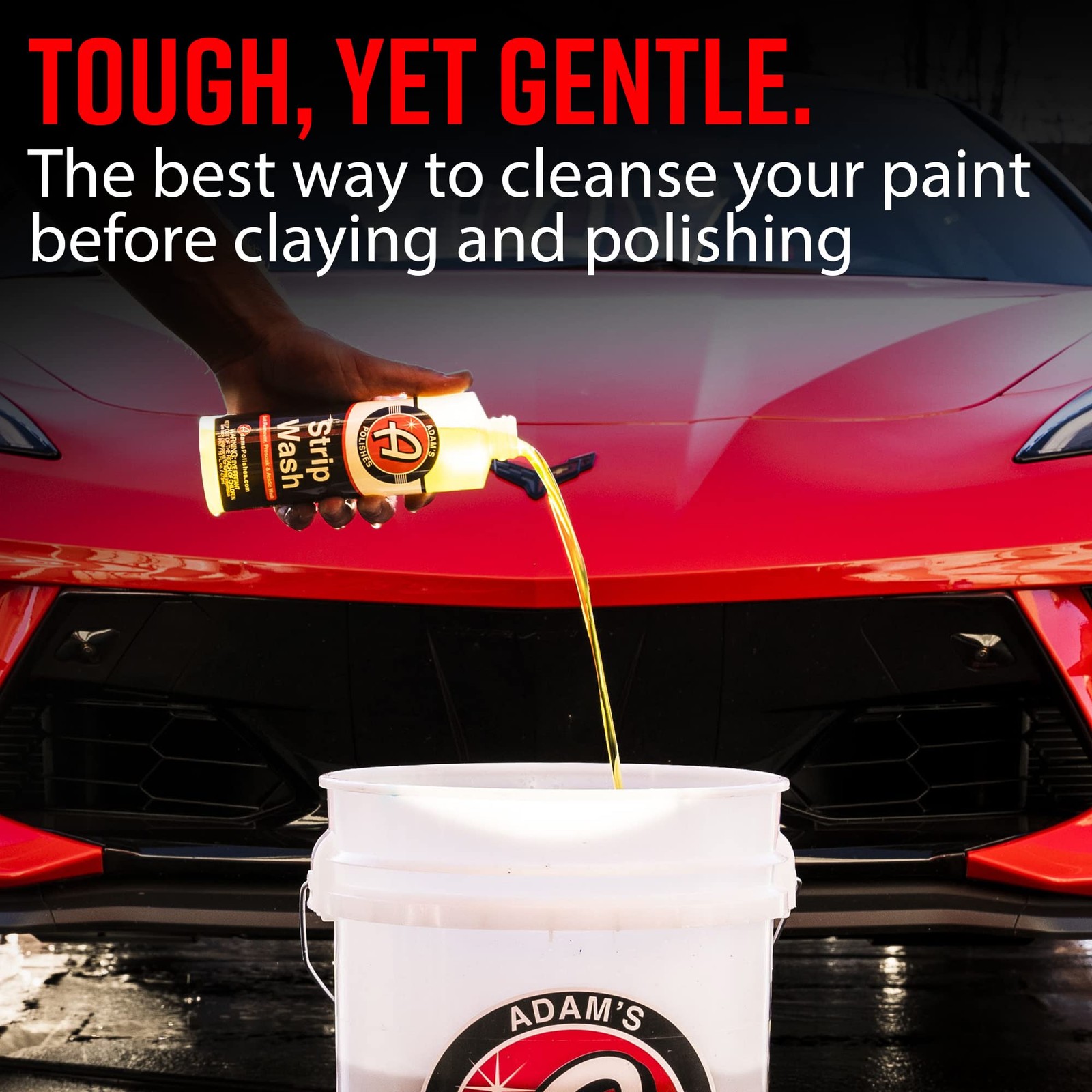 Hes Strip Car Wash Soap 16 Oz Sealant Wax Remover Shampoo Salt Remover Preso