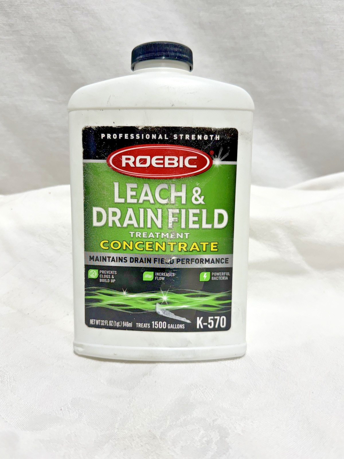 Roebic K-570-Q Biodegradable Leach and Drain Field Treatment Concentrate
